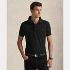 Slim Fit Mesh Polo Shirt - BoUvy