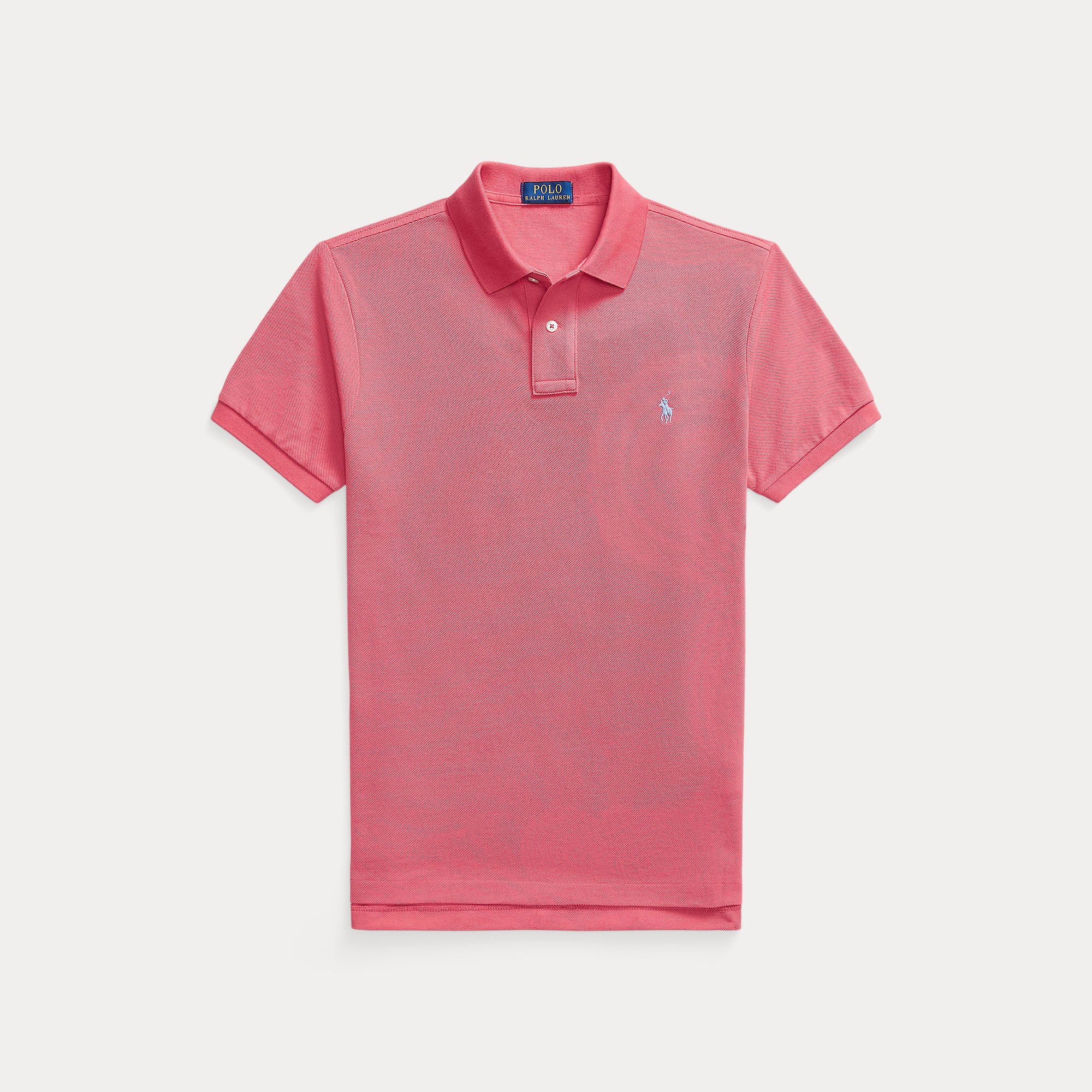 Slim Fit Mesh Polo Shirt - BoUvy