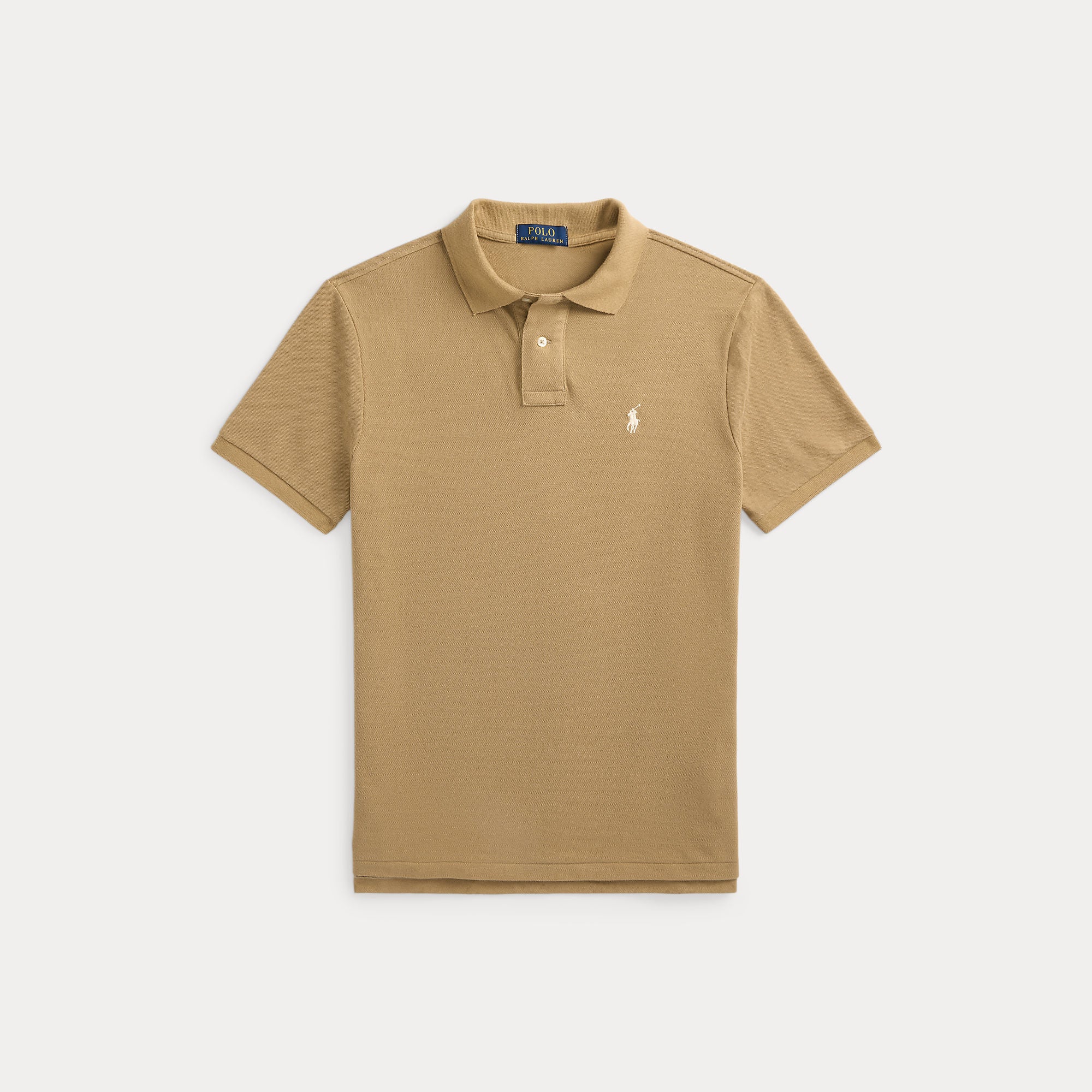 Slim Fit Mesh Polo Shirt - BoUvy