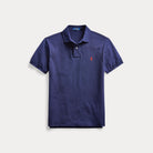 Slim Fit Mesh Polo Shirt - BoUvy