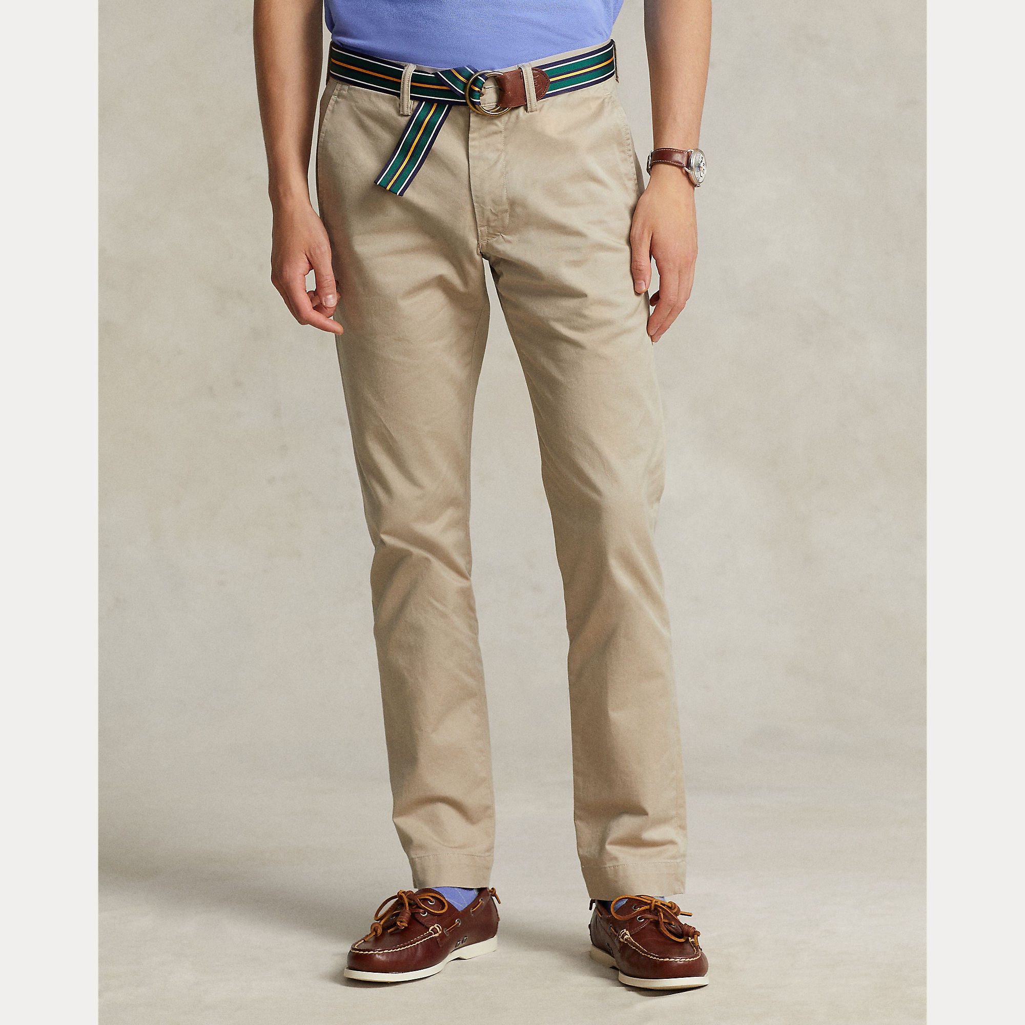 Washed Stretch Slim Fit Chino Pant - BoUvy