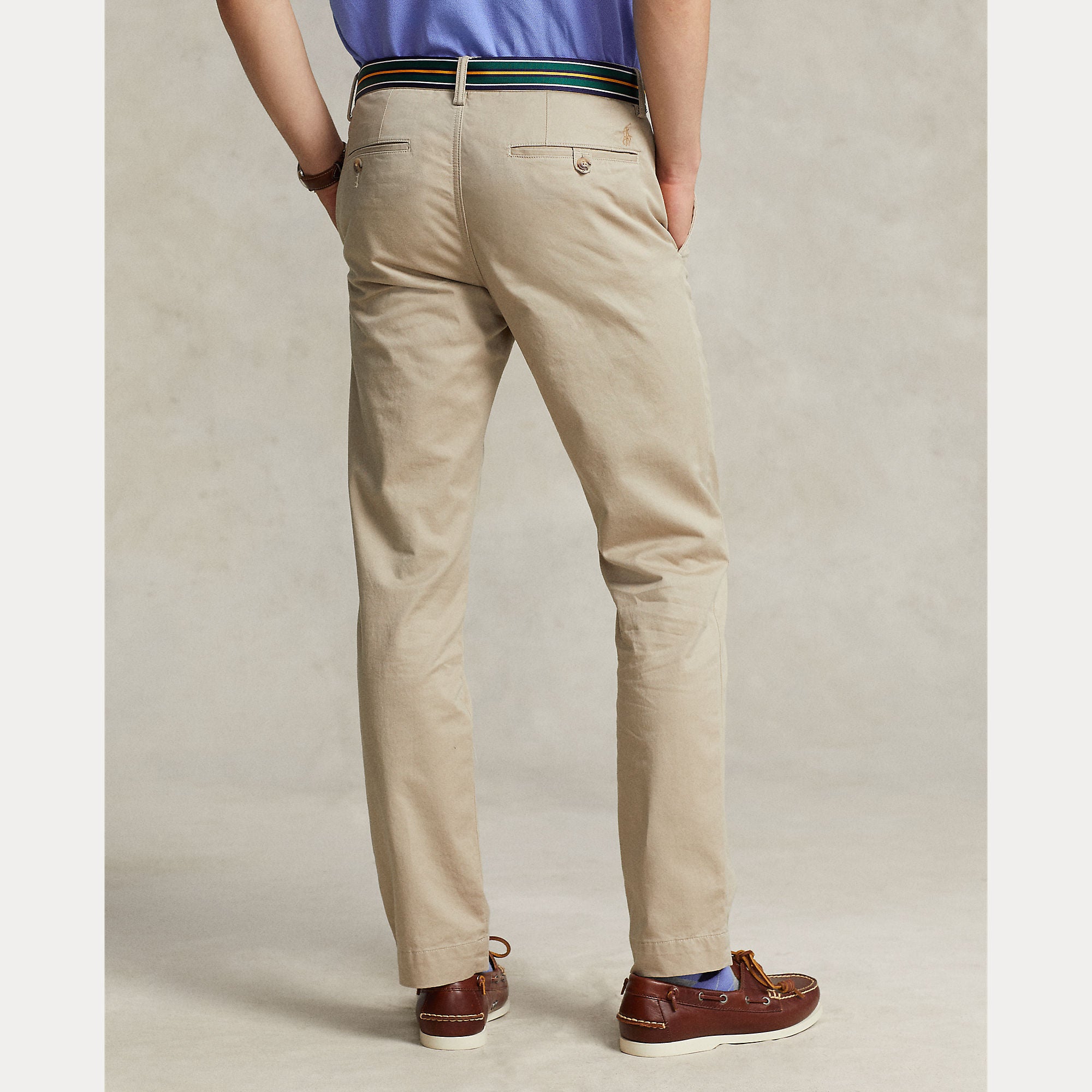 Washed Stretch Slim Fit Chino Pant - BoUvy