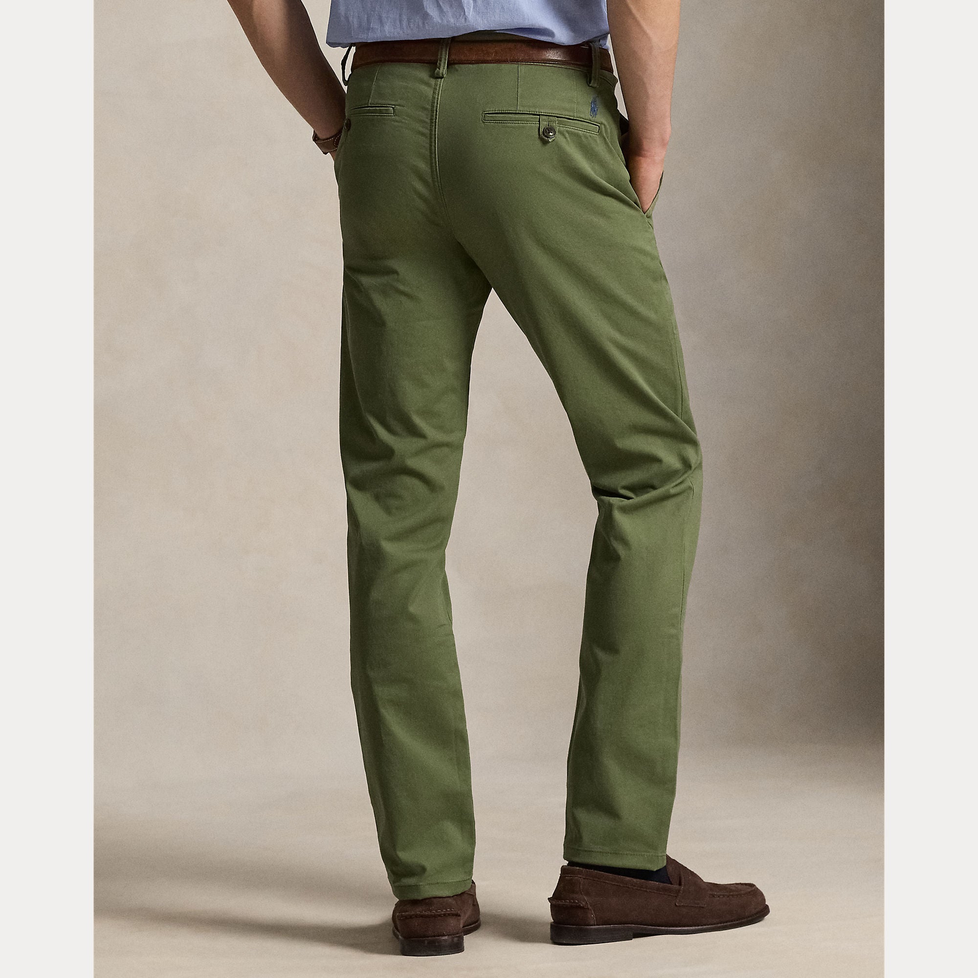 Washed Stretch Slim Fit Chino Pant - BoUvy