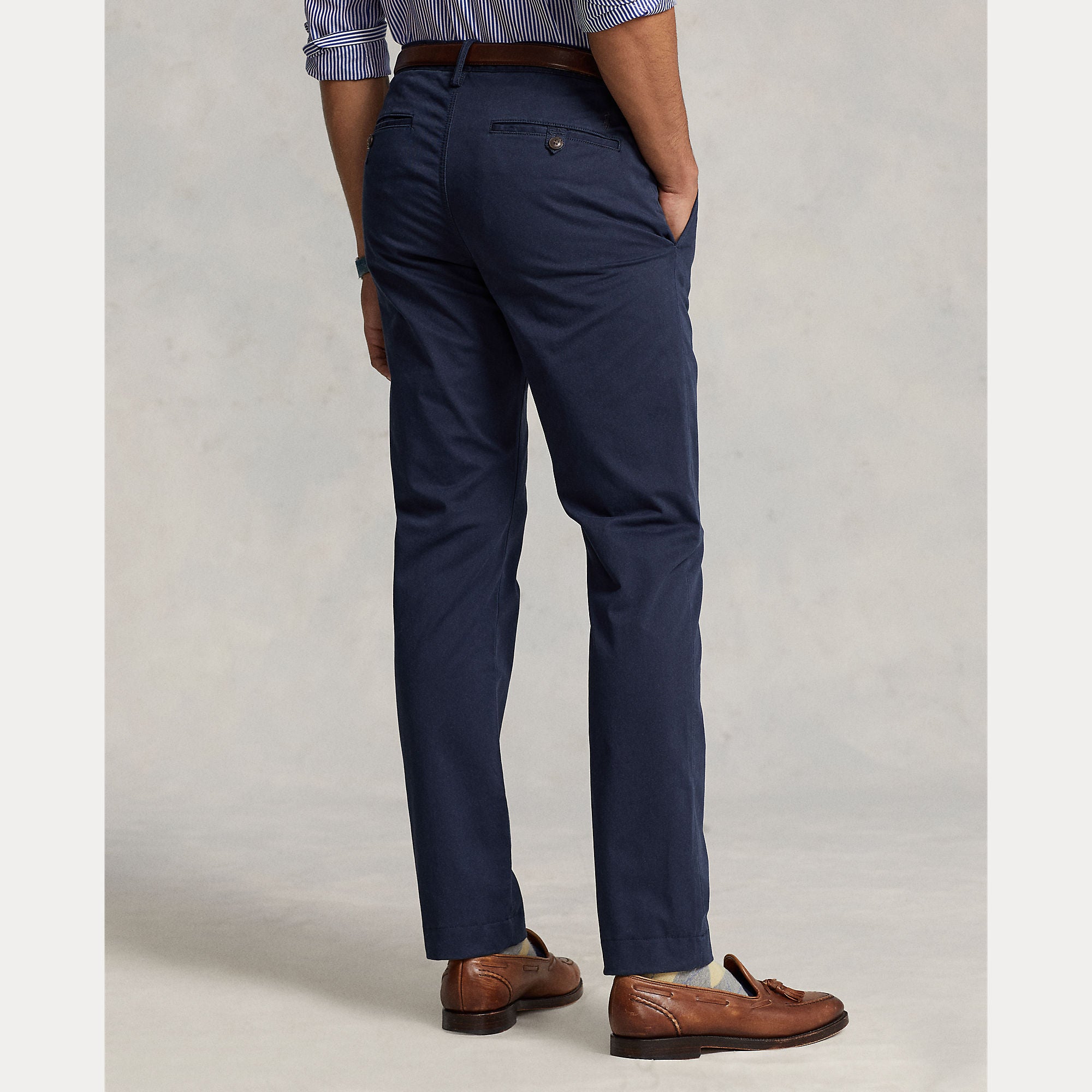 Washed Stretch Slim Fit Chino Pant - BoUvy