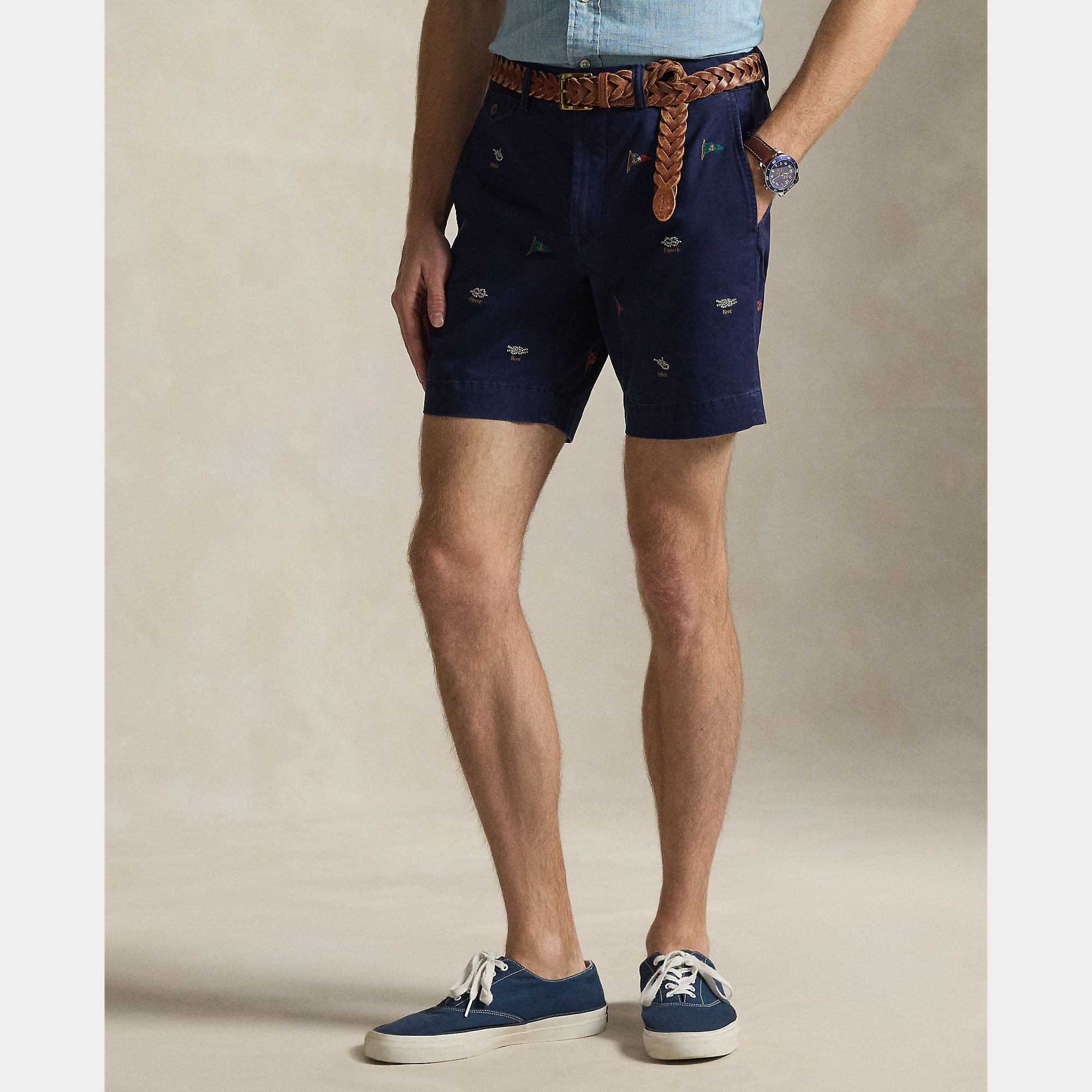 Bedford Classic Fit Chino Shorts - BoUvy