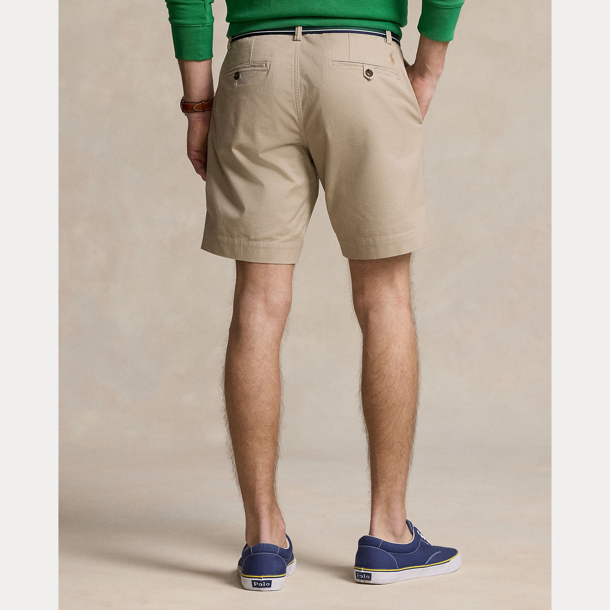 Stretch Straight Fit Chino Short - BoUvy