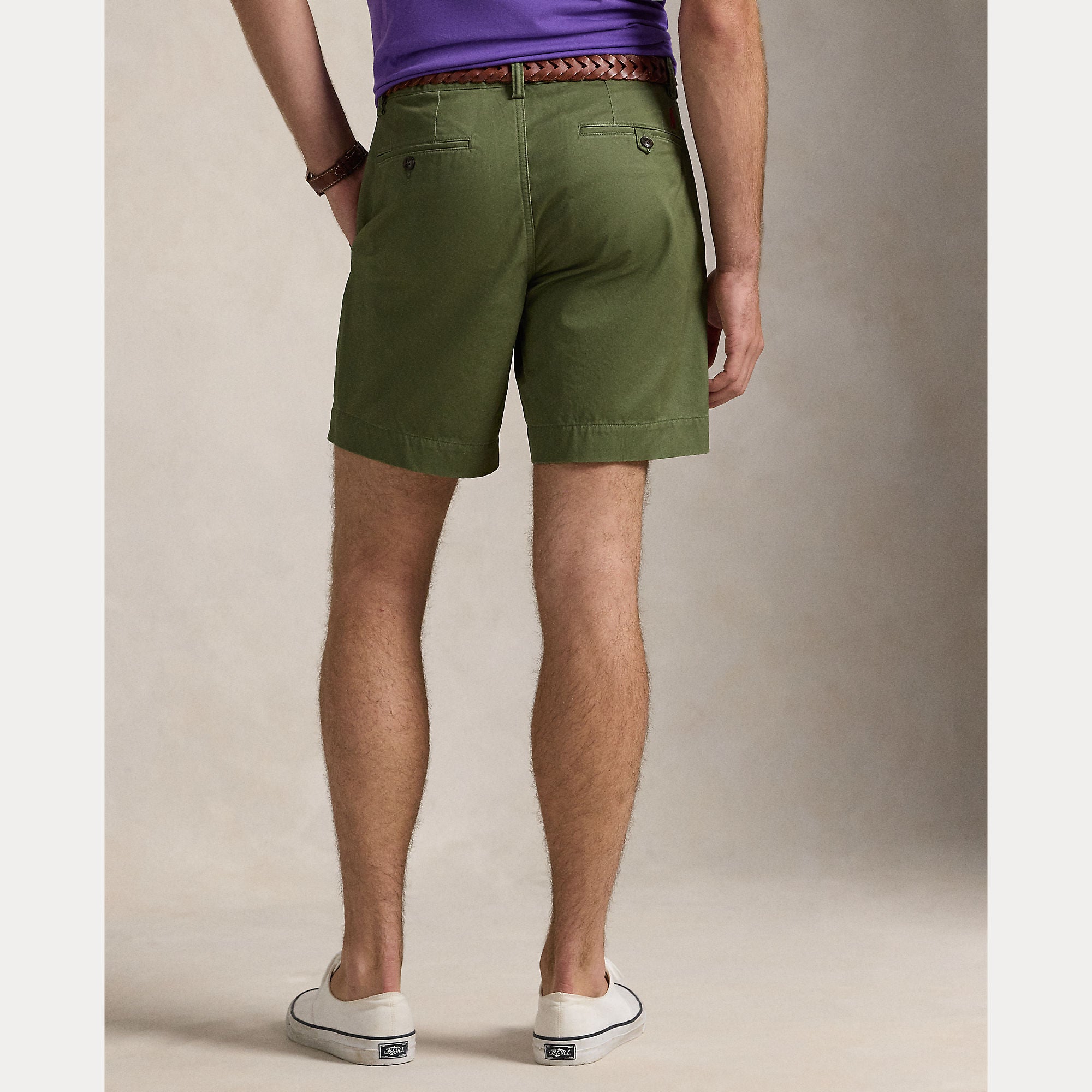 Stretch Straight Fit Chino Short - BoUvy