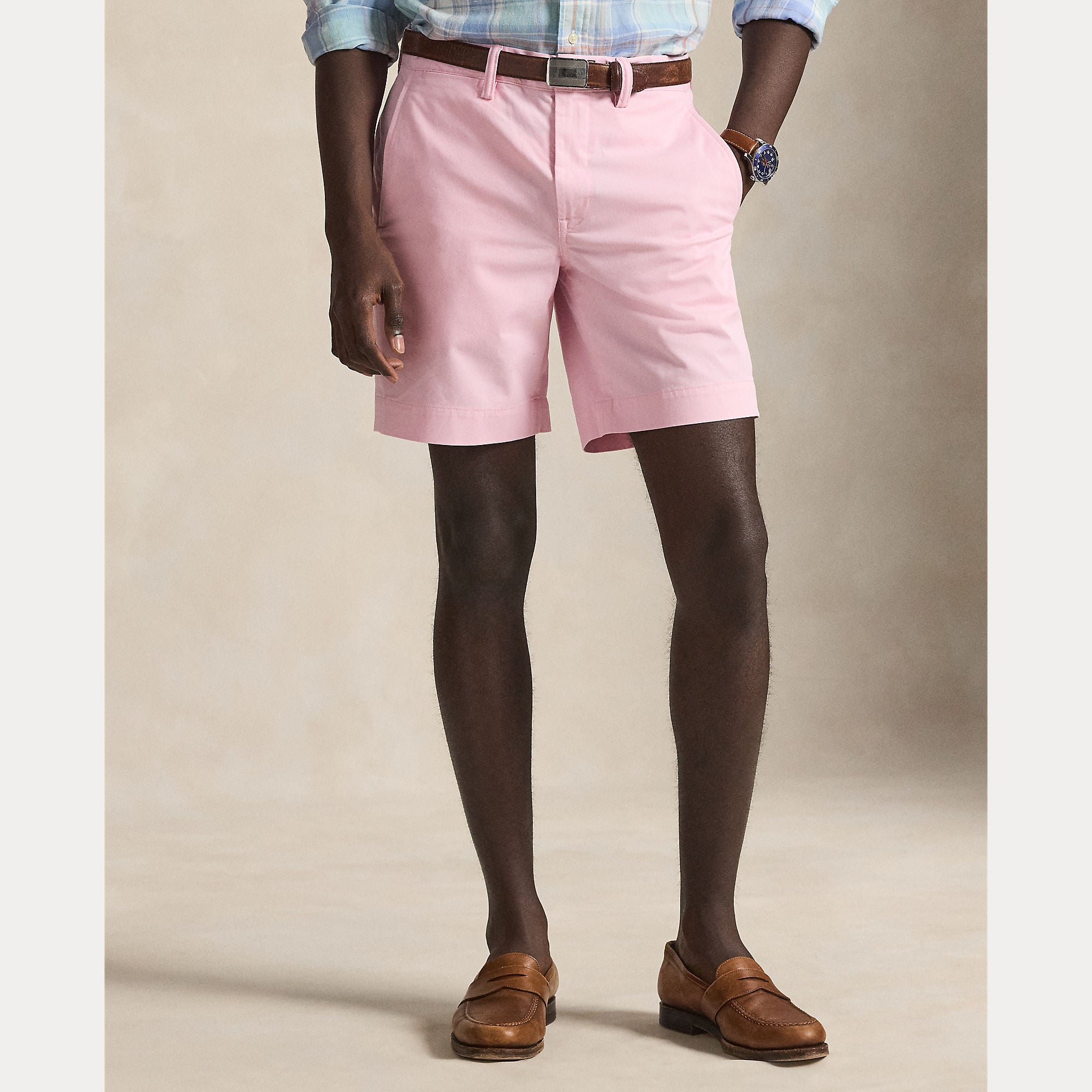 Stretch Straight Fit Chino Short - BoUvy