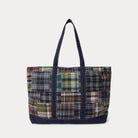 Patchwork Madras Tote - BoUvy