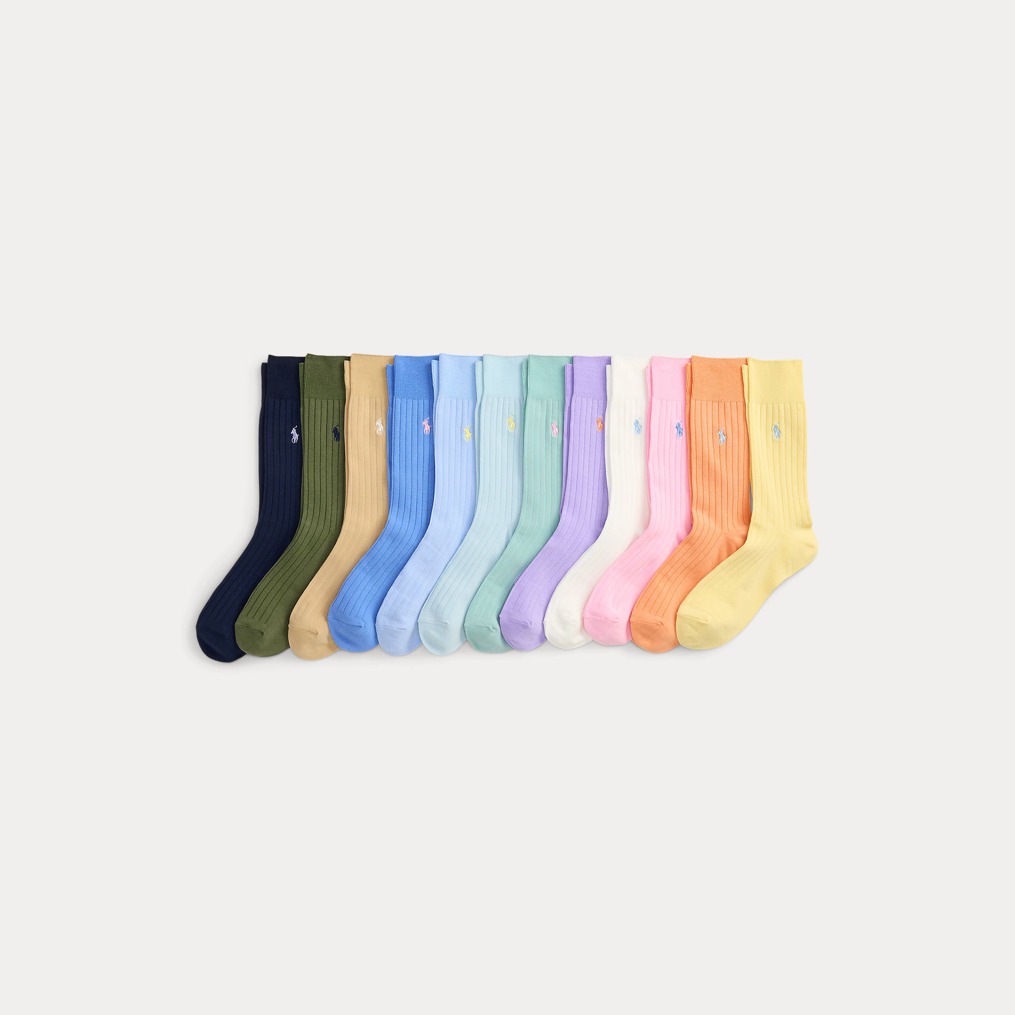 Ribbed Trouser Sock 12-Pack Gift Set - BoUvy