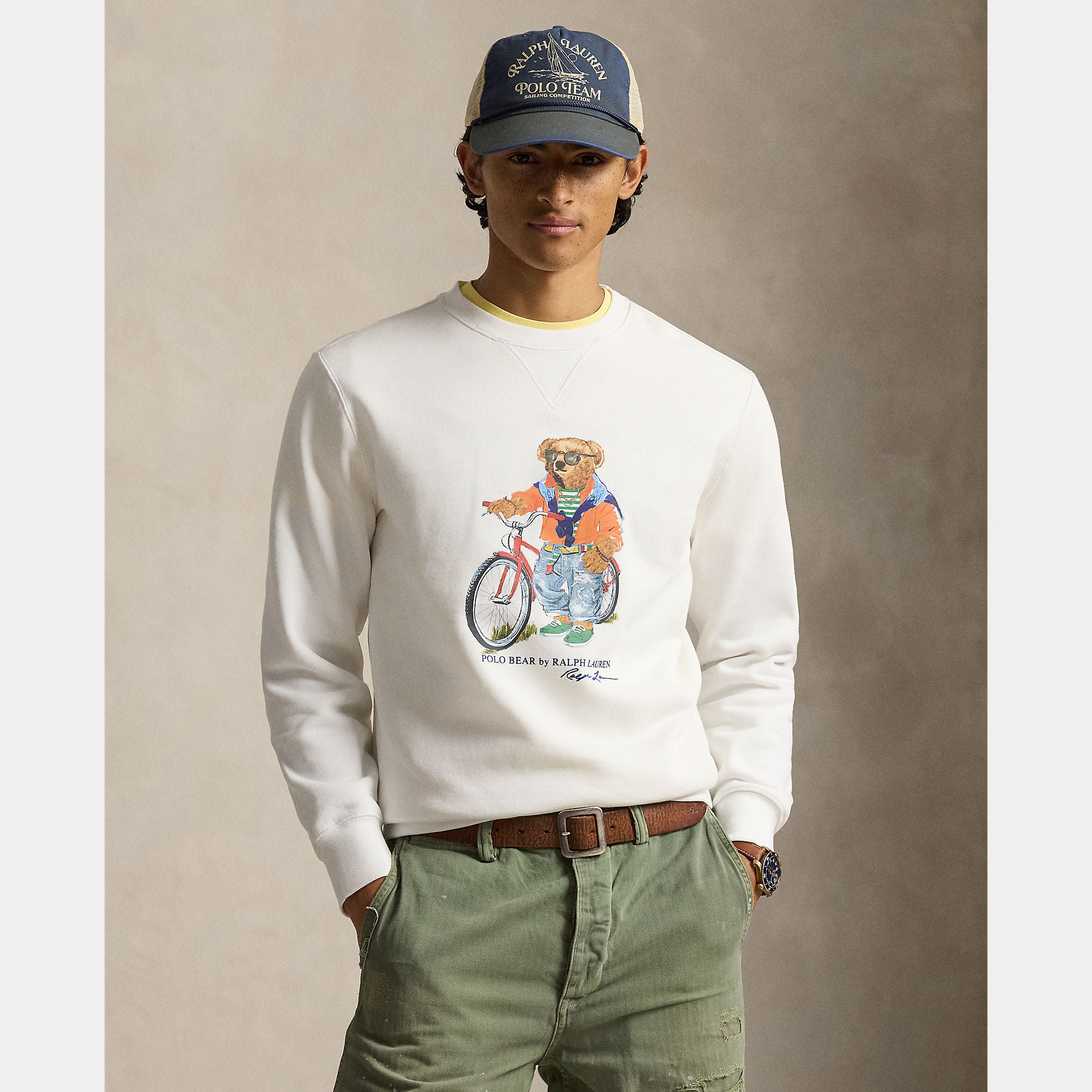 Polo Bear Fleece Sweatshirt - BoUvy