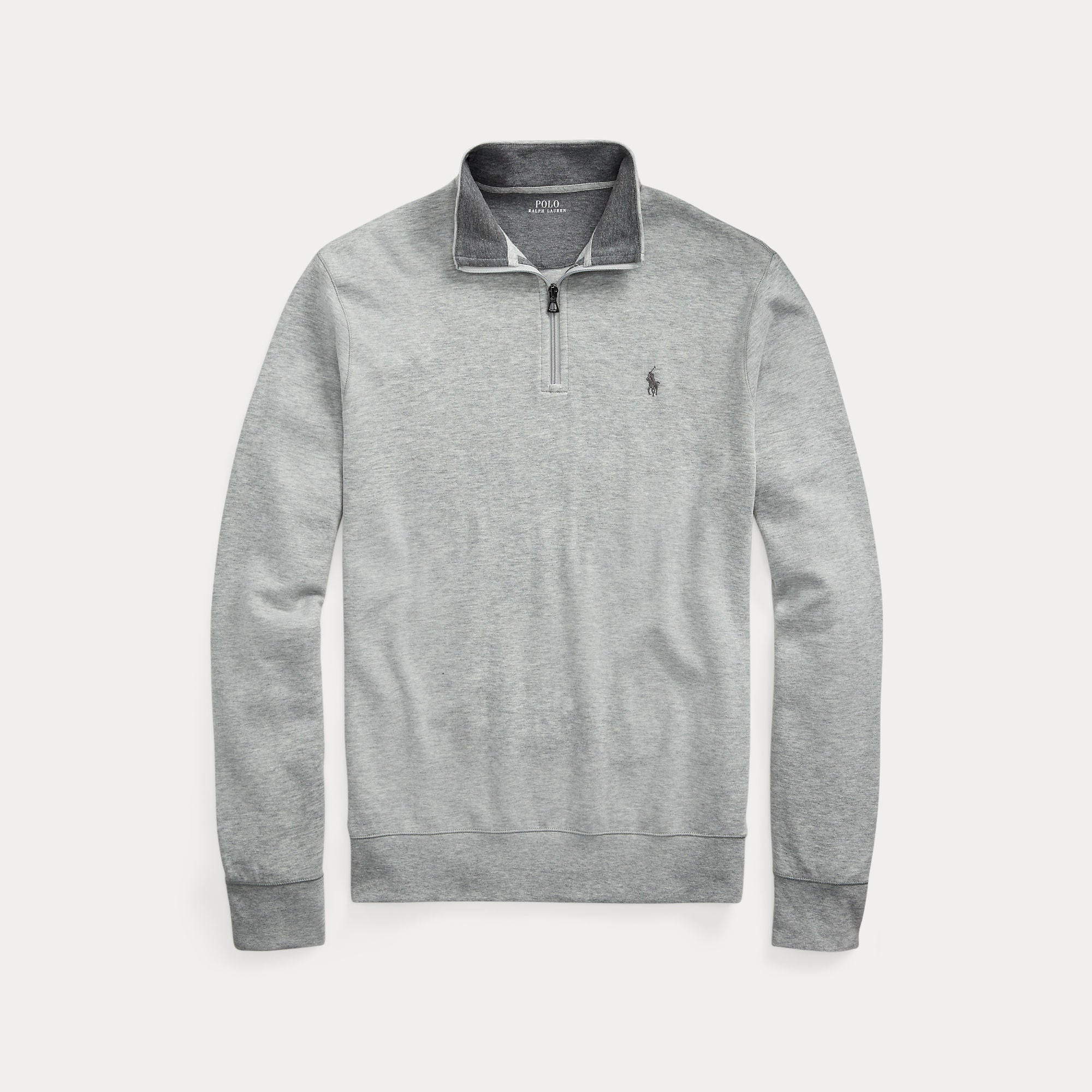 LUXURY JERSEY QUARTER-ZIP PULLOVER - BoUvy