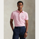 Custom Slim Fit Stretch Mesh Polo Shirt - BoUvy