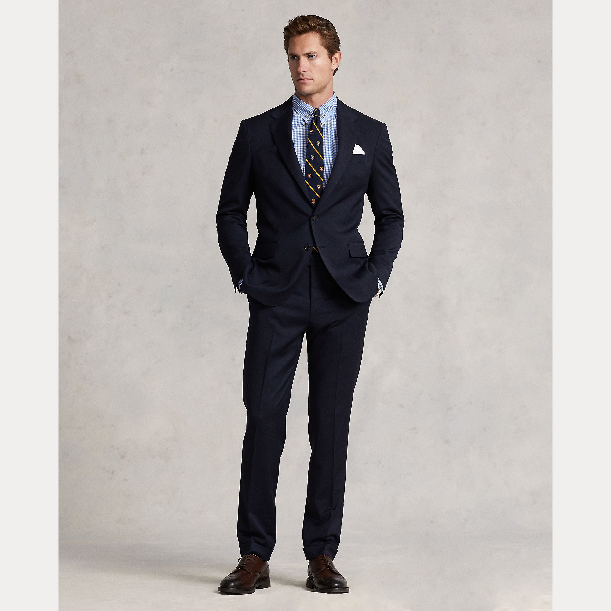Polo Tailored Wool Twill Suit - BoUvy