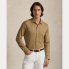 Herringbone Jersey Spread-Collar Shirt - BoUvy