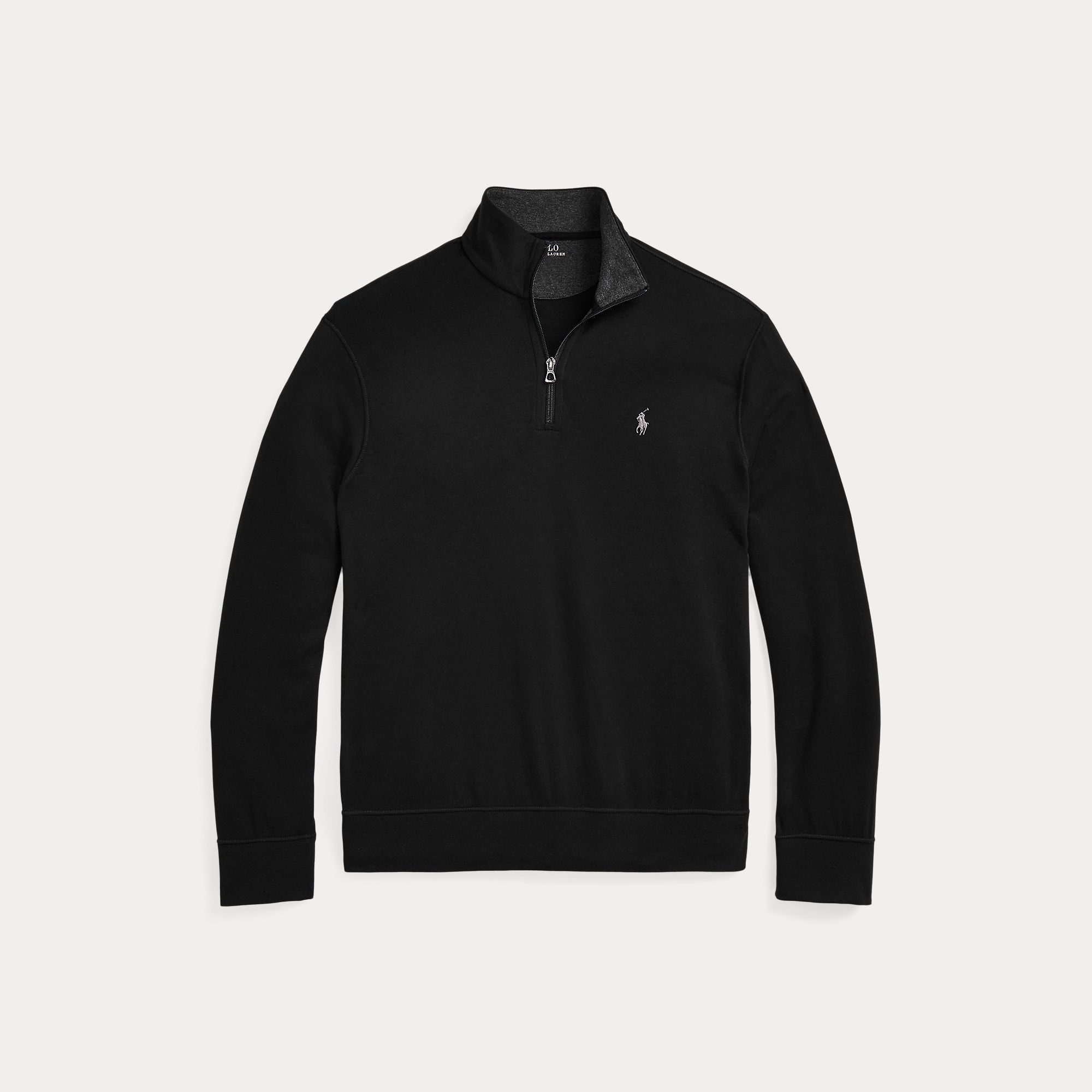 LUXURY JERSEY QUARTER-ZIP PULLOVER - BoUvy