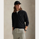 LUXURY JERSEY QUARTER-ZIP PULLOVER - BoUvy
