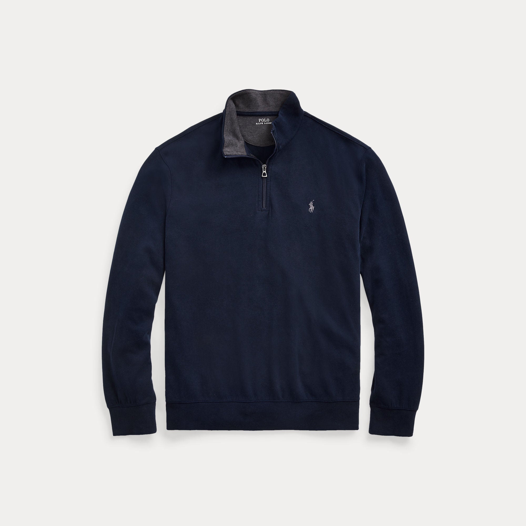 LUXURY JERSEY QUARTER-ZIP PULLOVER - BoUvy