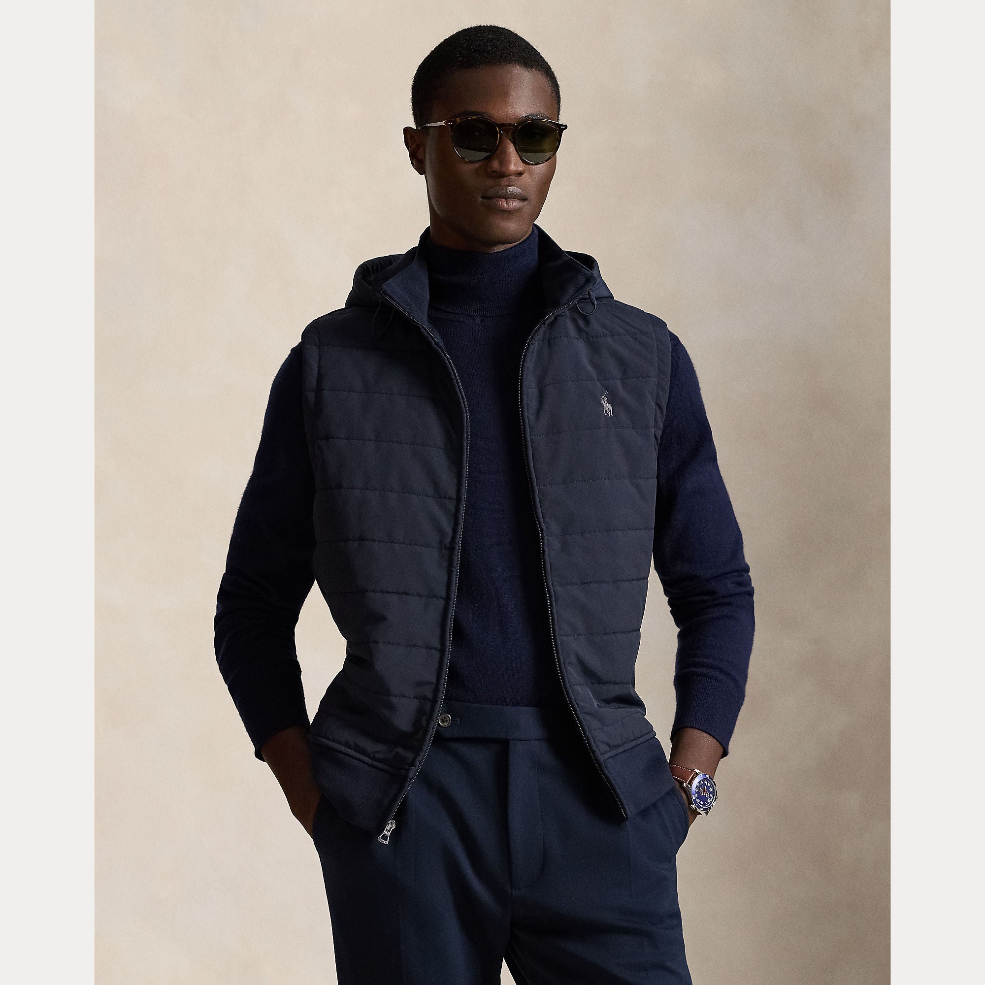 HYBRID HOODED VEST - BoUvy