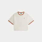Crochet-Trim Cotton Jersey Tee - BoUvy