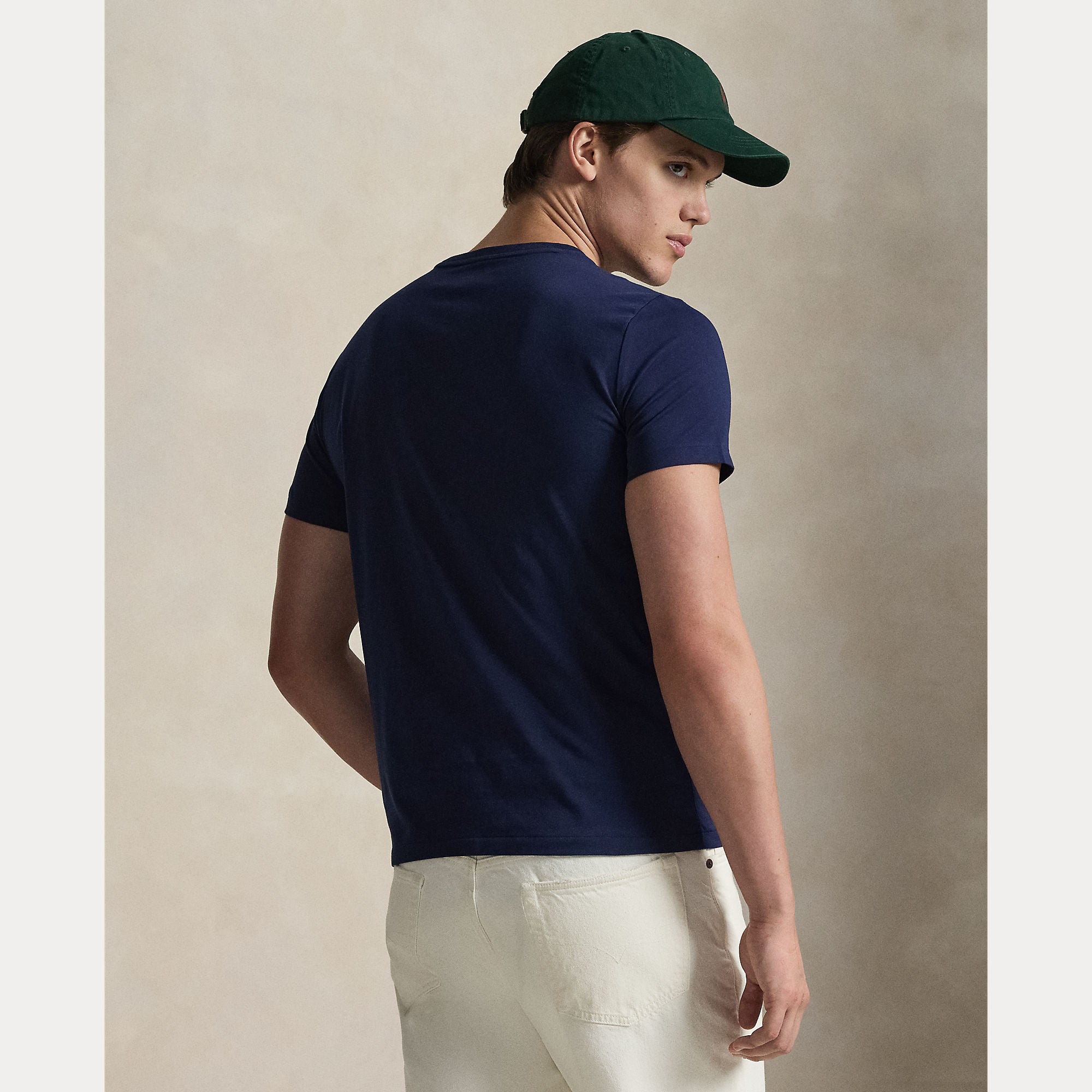 Custom Slim Fit Jersey Crewneck T-Shirt - BoUvy