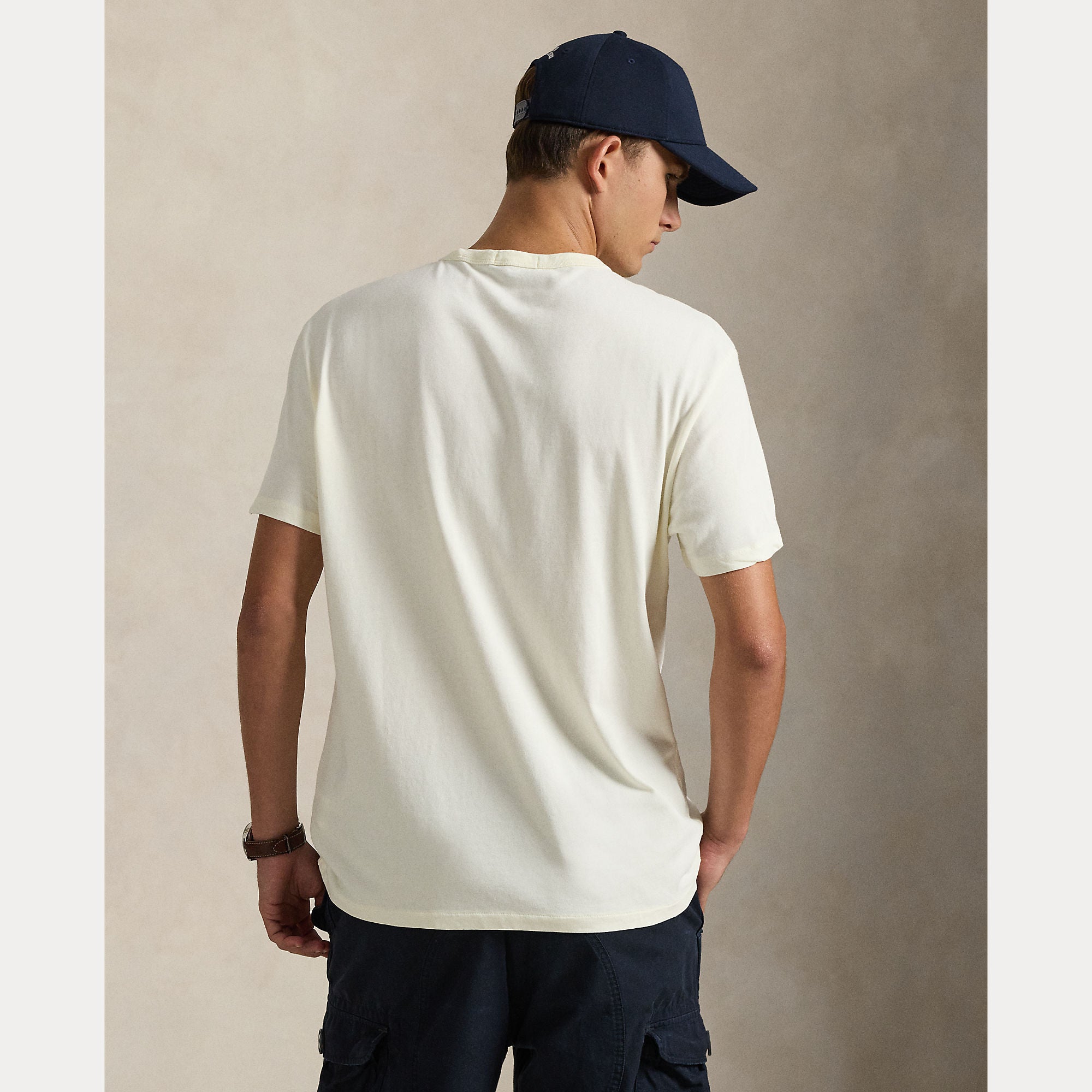 Classic Fit Jersey Crewneck T-Shirt - BoUvy