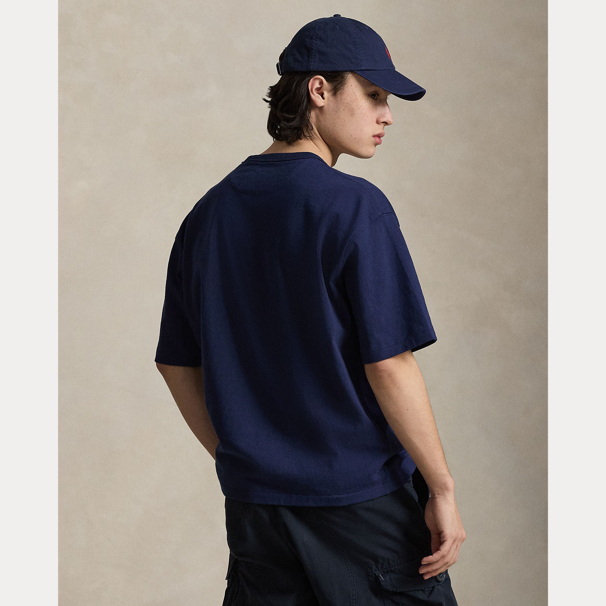 Relaxed Fit Jersey Crewneck T-Shirt - BoUvy