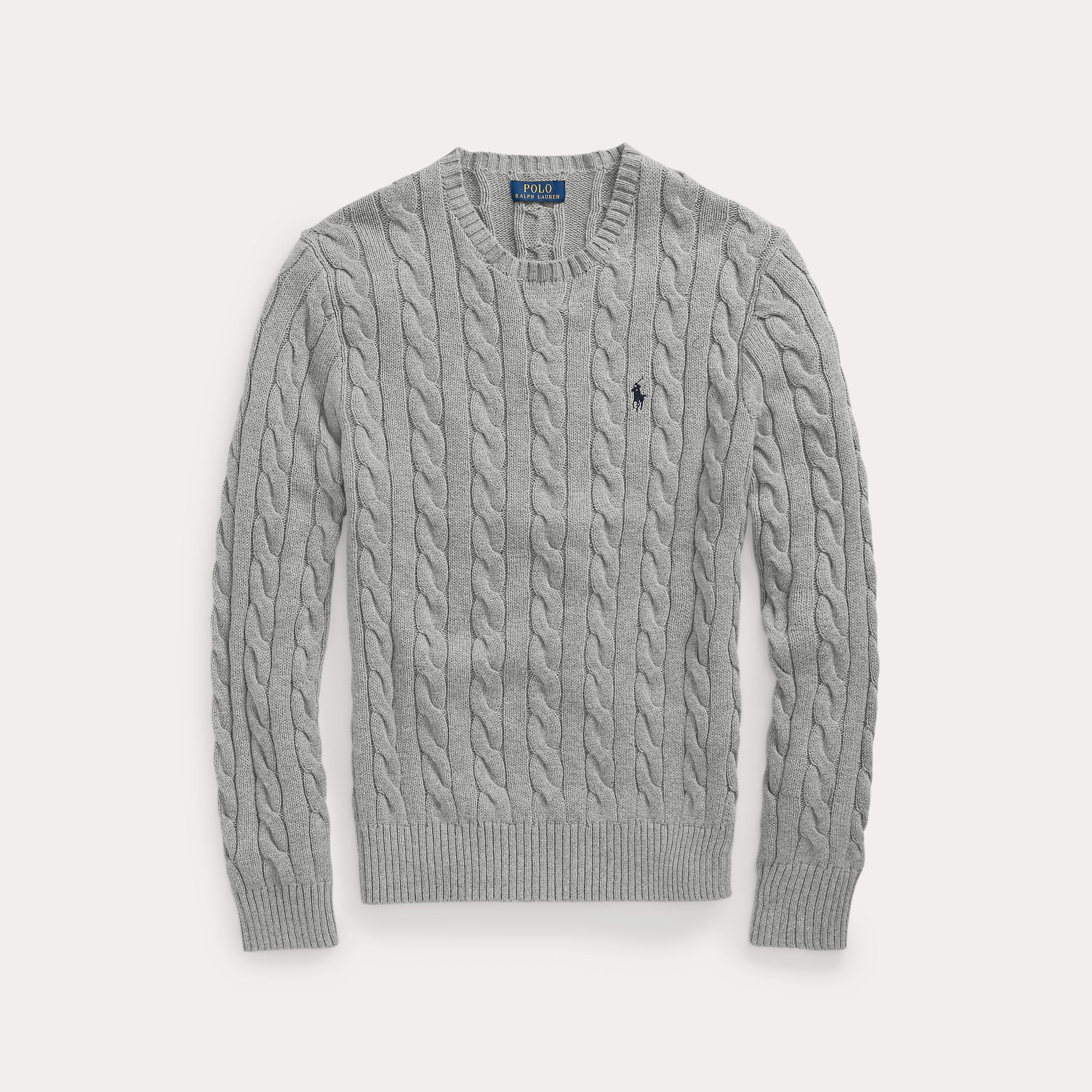 Cable-Knit Cotton Sweater - BoUvy
