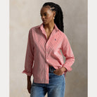 Relaxed Fit Striped Cotton Shirt - BoUvy