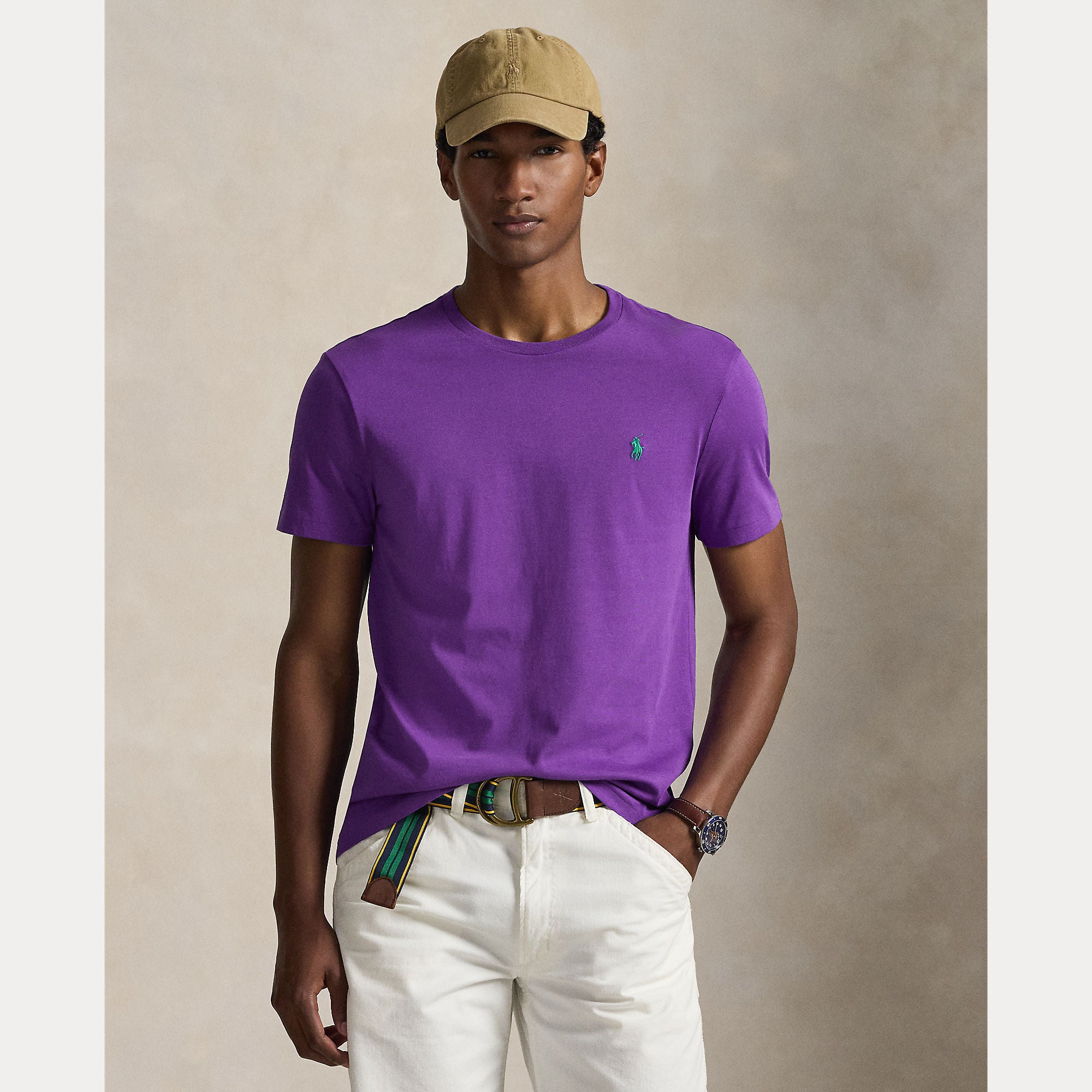 Custom Slim Fit Jersey Crewneck T-Shirt - BoUvy