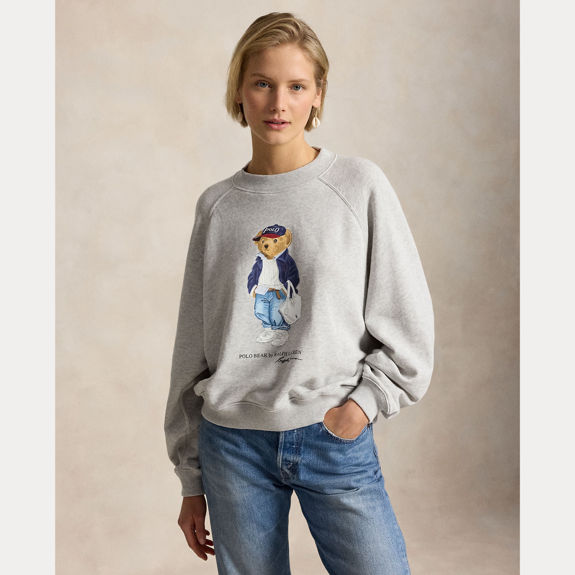 Polo Bear Fleece Crewneck - BoUvy