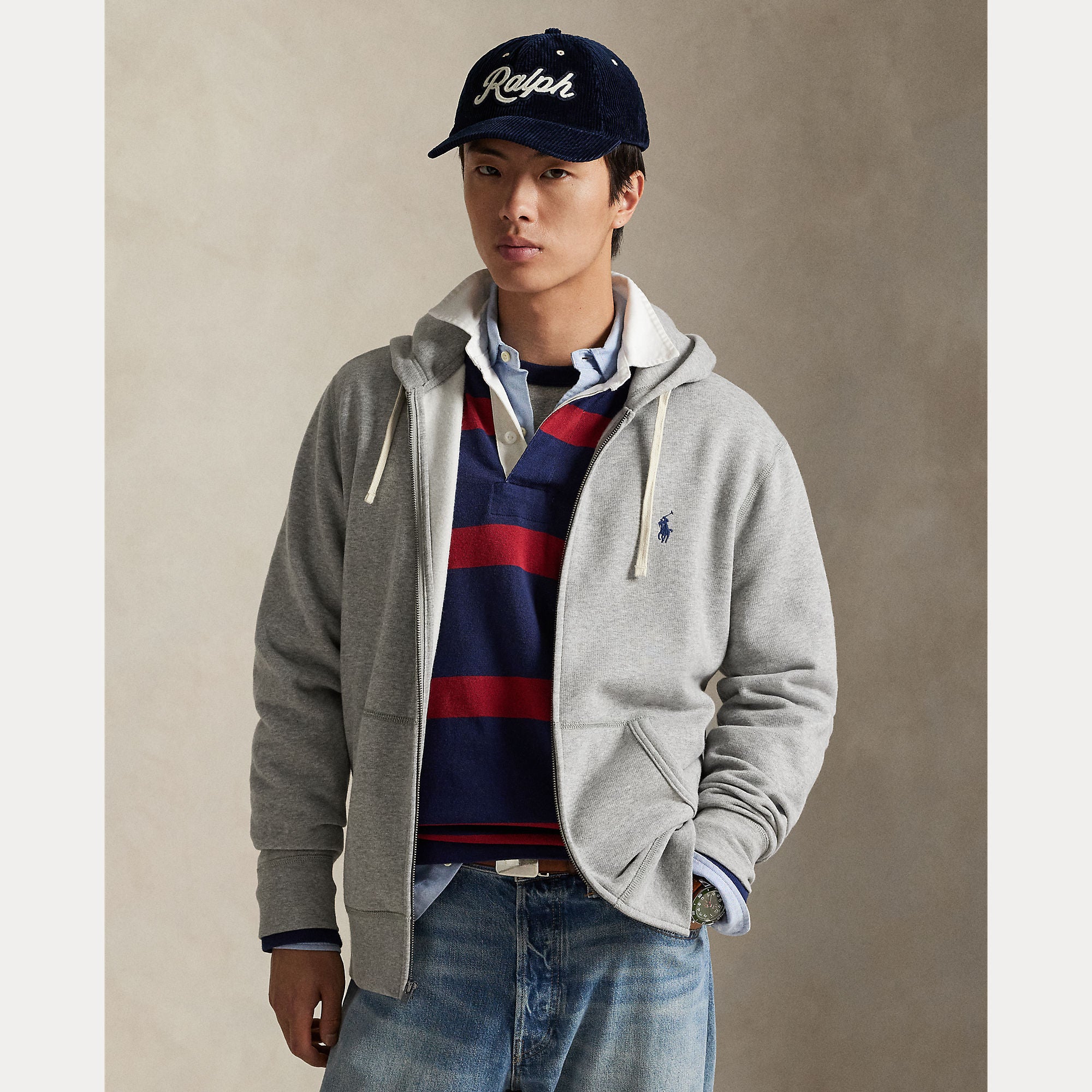 THE RL FLEECE HOODIE - BoUvy