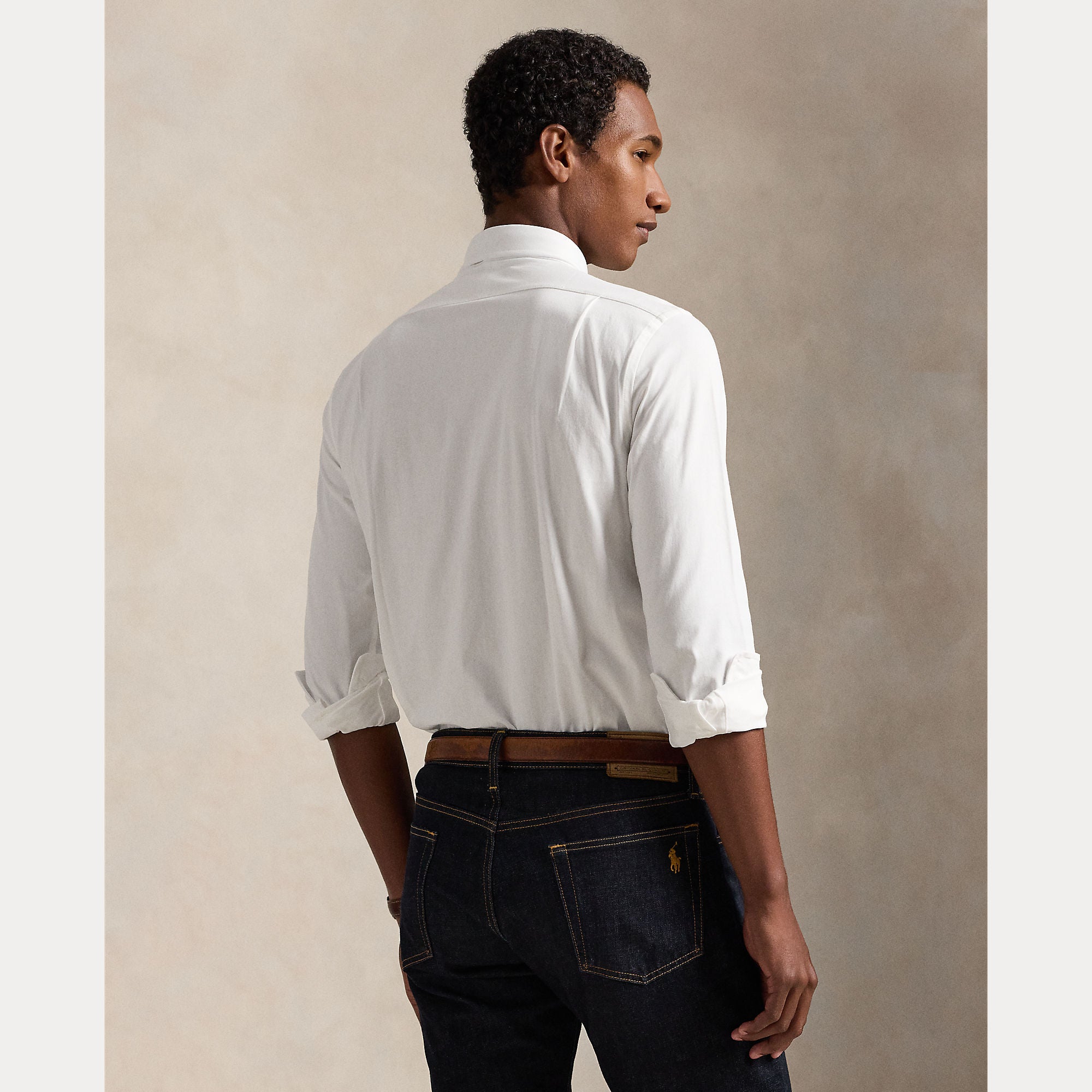 JERSEY SPREAD-COLLAR SHIRT - BoUvy