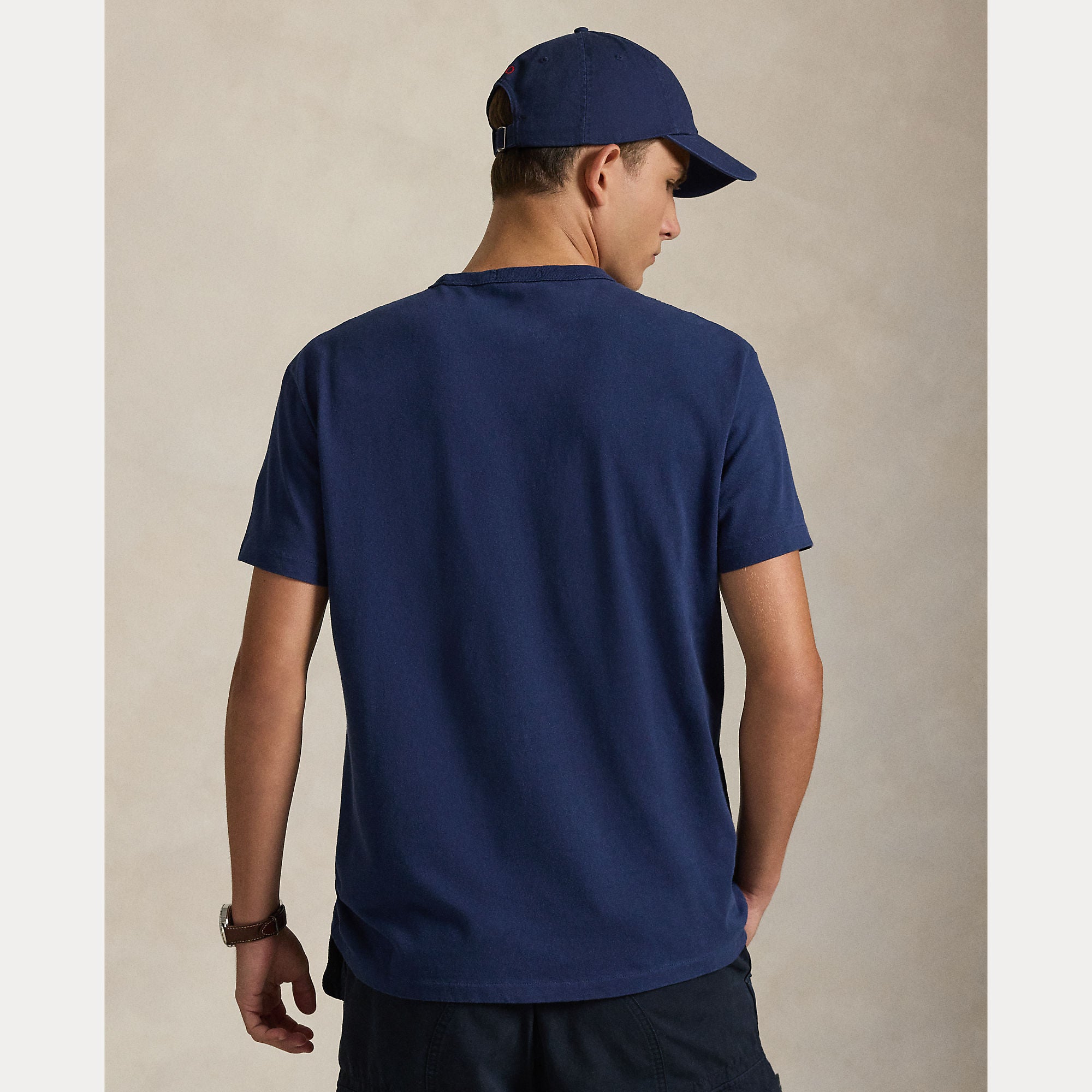 Classic Fit Jersey Crewneck T-Shirt - BoUvy