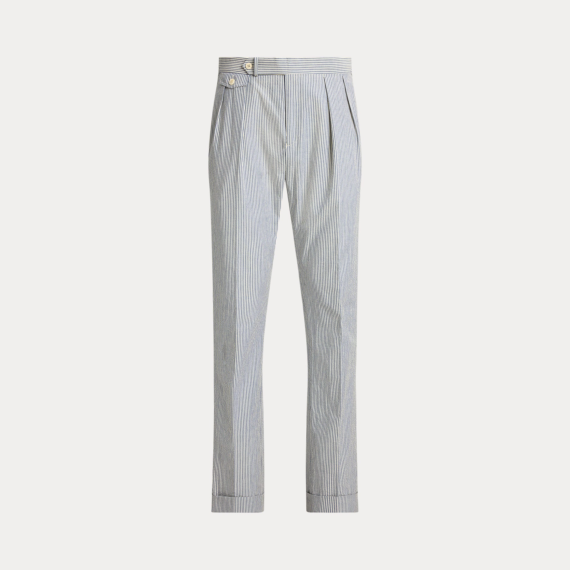 Striped Seersucker Suit Trouser - BoUvy
