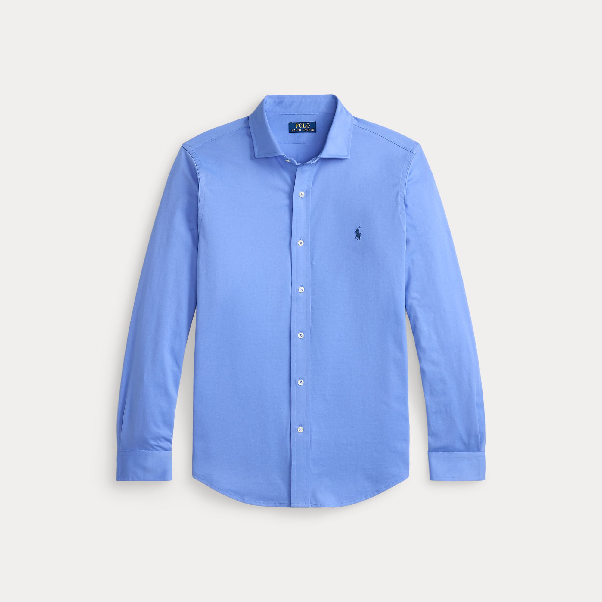 JERSEY SPREAD-COLLAR SHIRT - BoUvy
