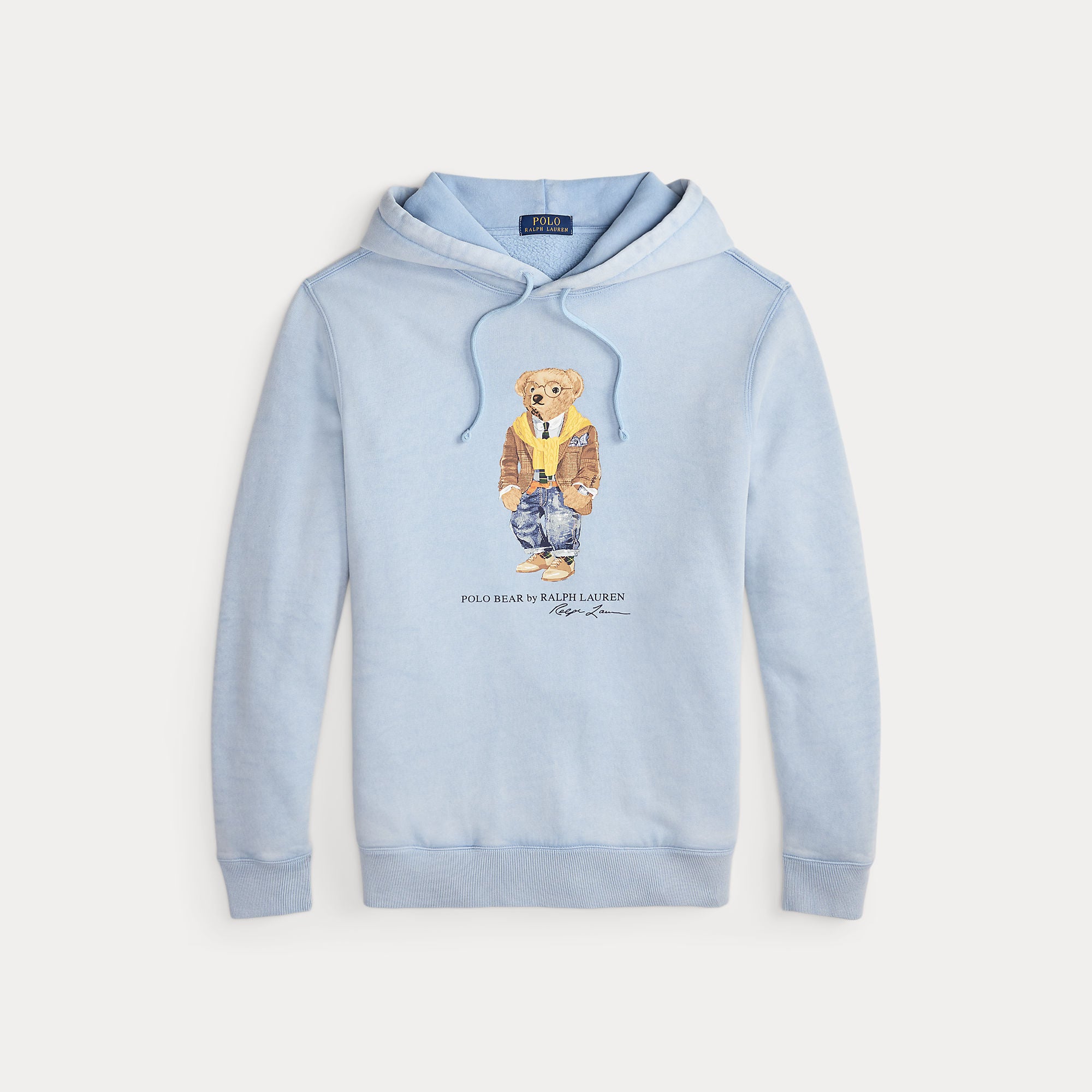 POLO BEAR GARMENT-DYED FLEECE HOODIE - BoUvy