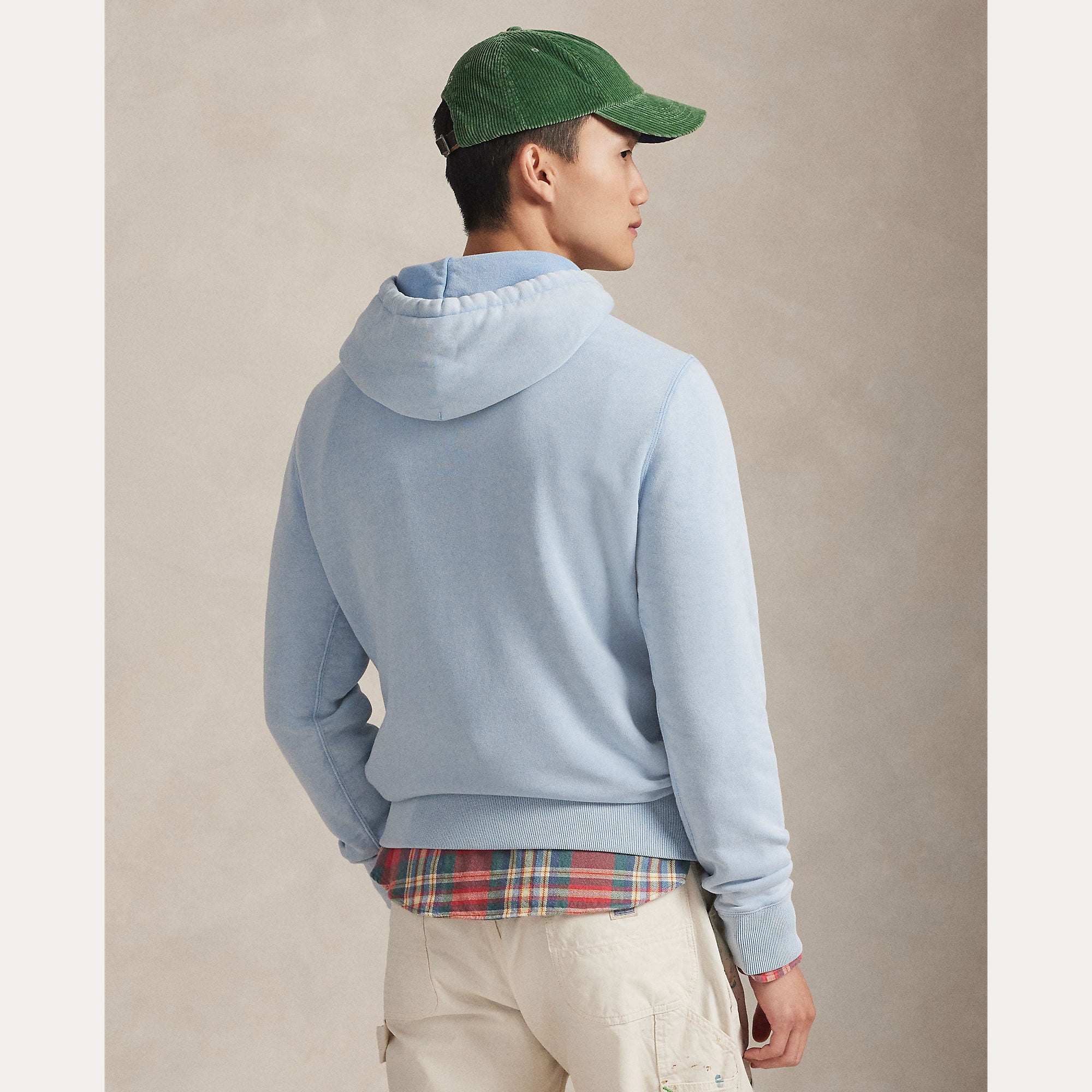 POLO BEAR GARMENT-DYED FLEECE HOODIE - BoUvy