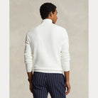 Mesh-Knit Cotton Quarter-Zip Sweater - BoUvy
