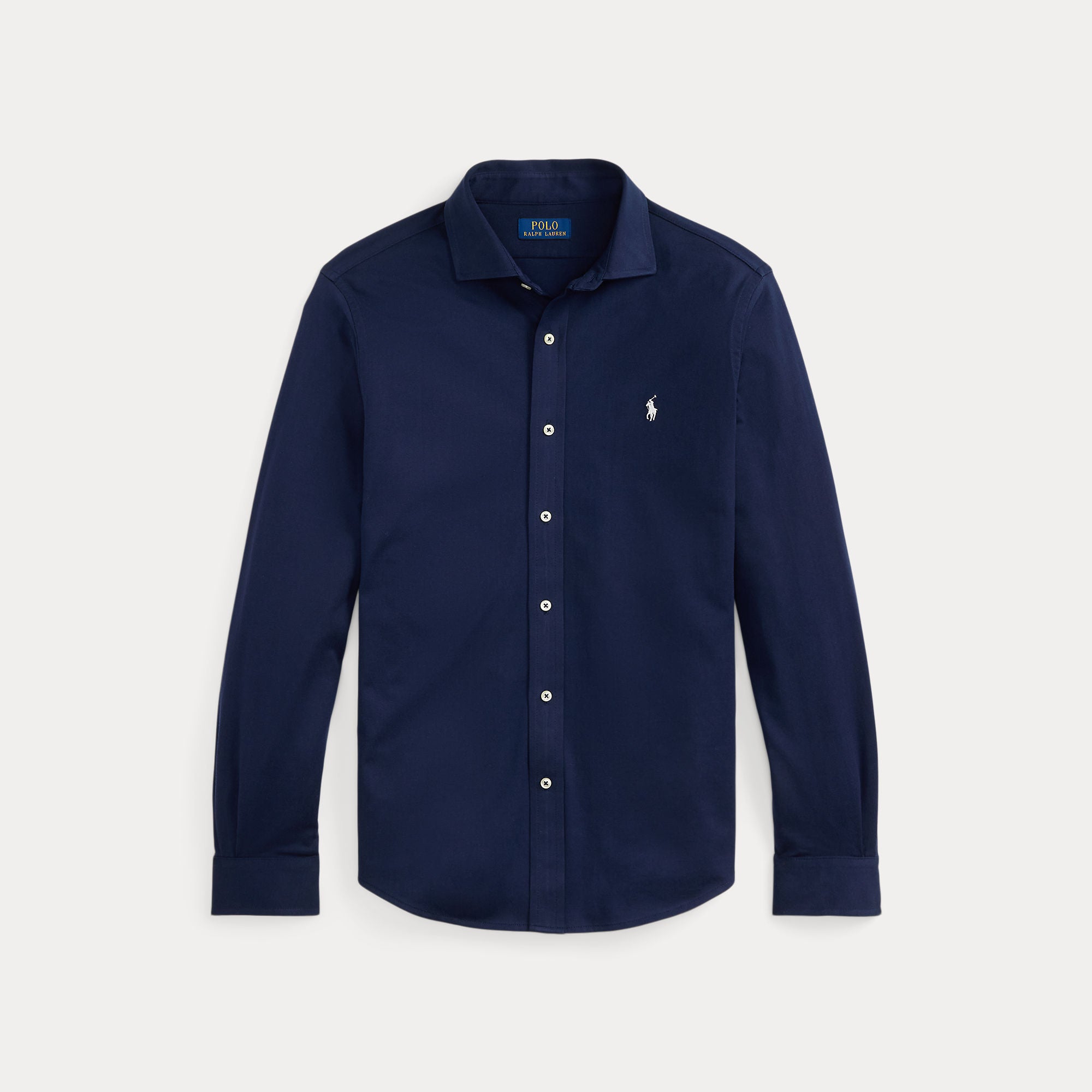 JERSEY SPREAD-COLLAR SHIRT - BoUvy