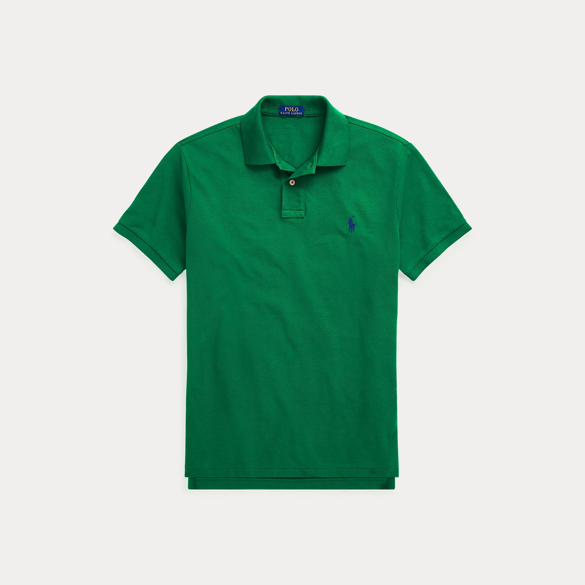 Slim Fit Mesh Polo Shirt - BoUvy