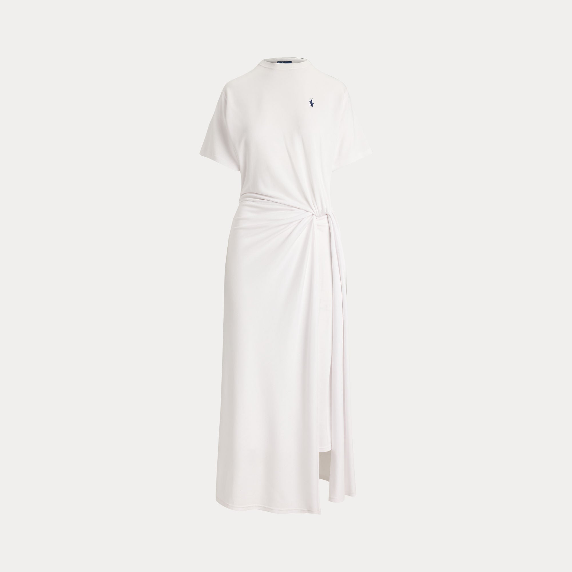 Twist-Detail Tee Dress - BoUvy