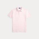 Custom Slim Striped Stretch Mesh Polo - BoUvy