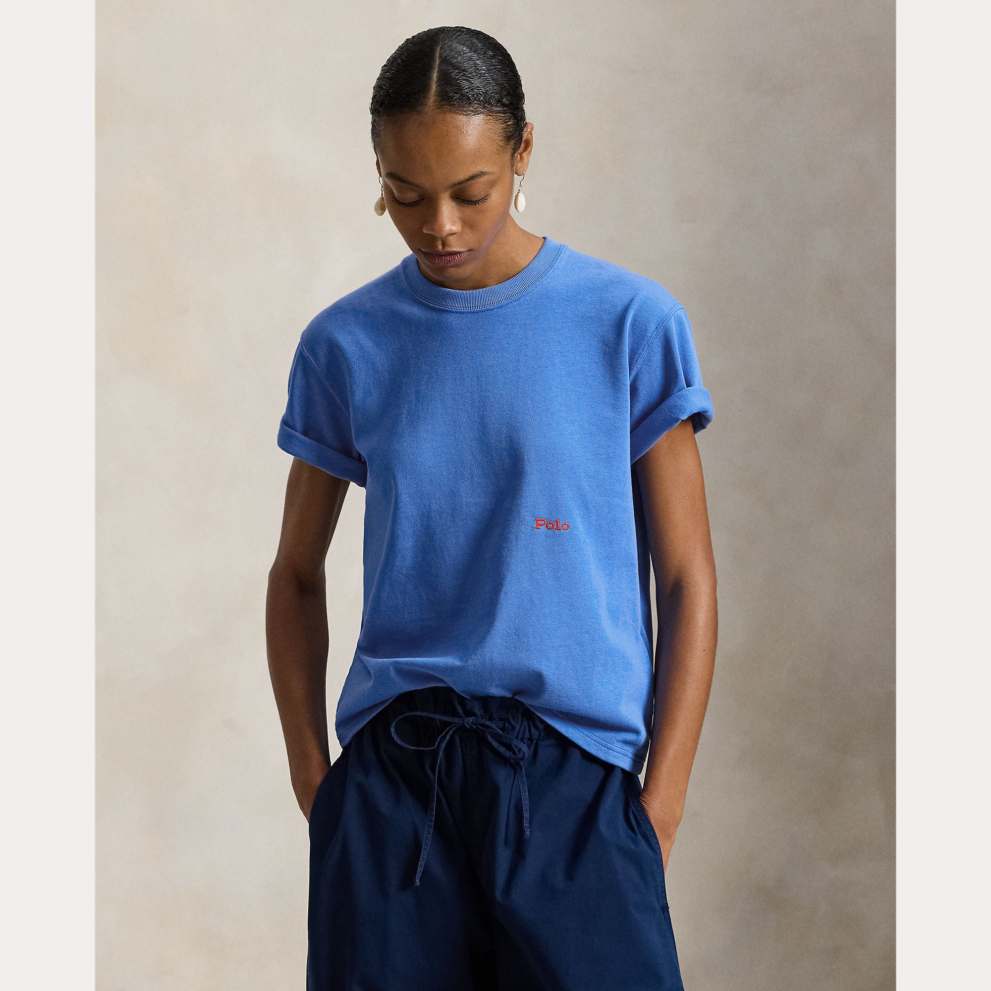 Big Pony Cotton Crewneck Tee - BoUvy