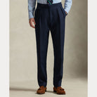 Pleated Linen Suit Trouser - BoUvy