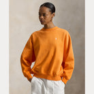 Oversize Back-Logo Fleece Crewneck - BoUvy
