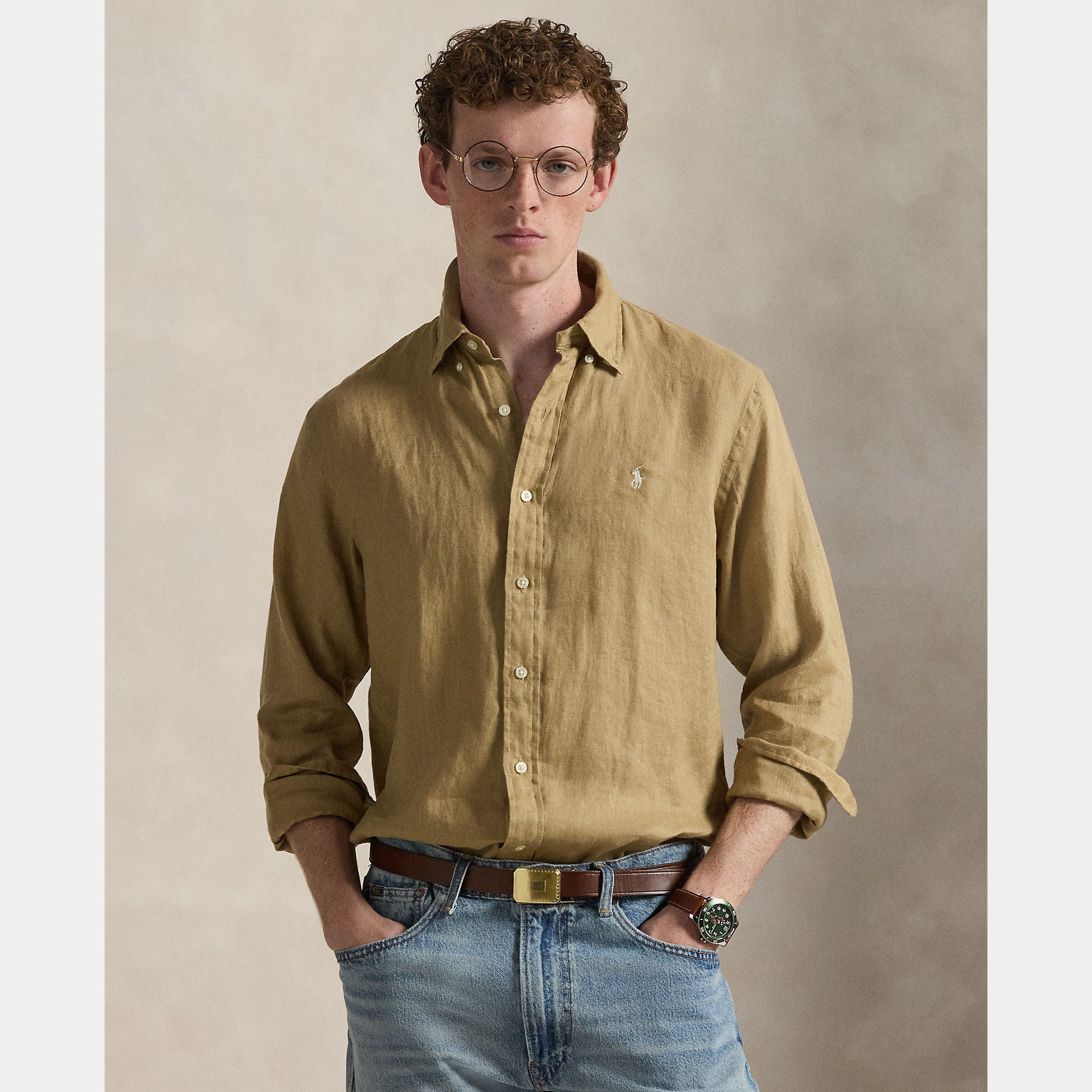Custom Fit Linen Shirt - BoUvy