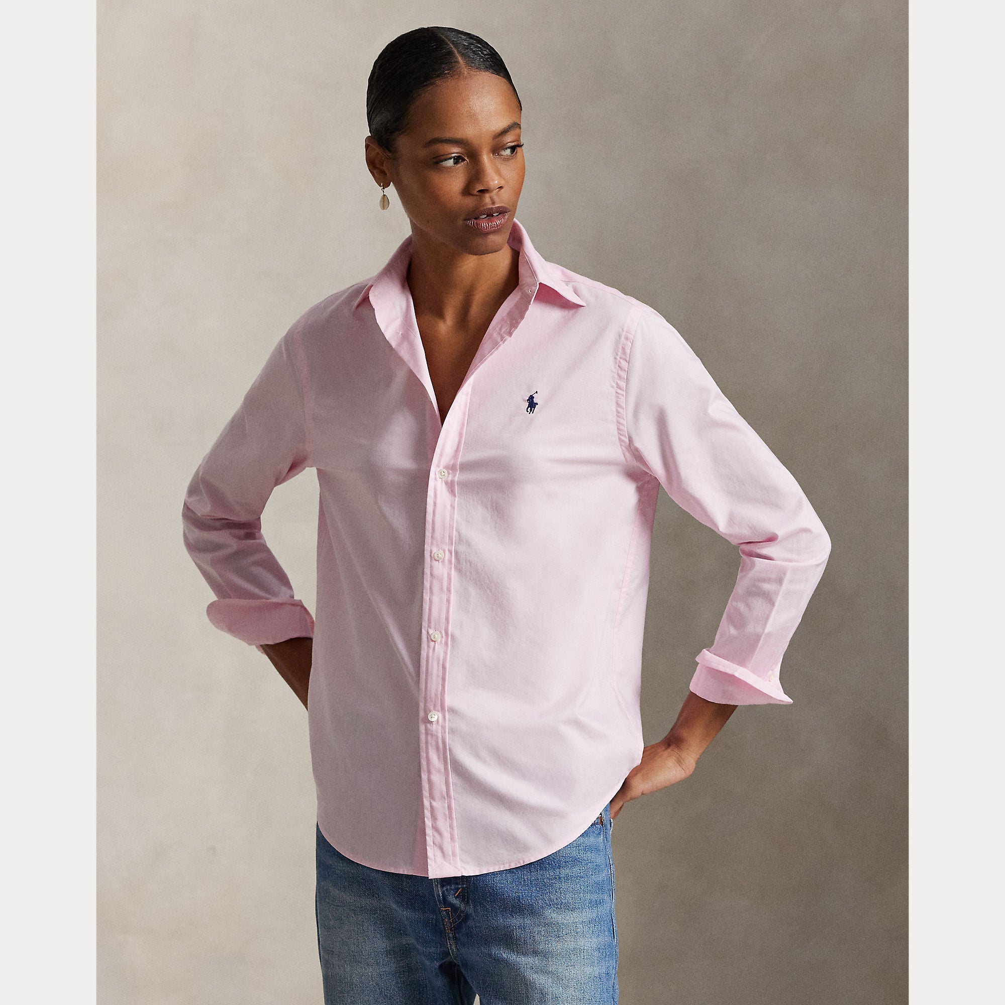 Classic Fit Cotton Twill Shirt - BoUvy