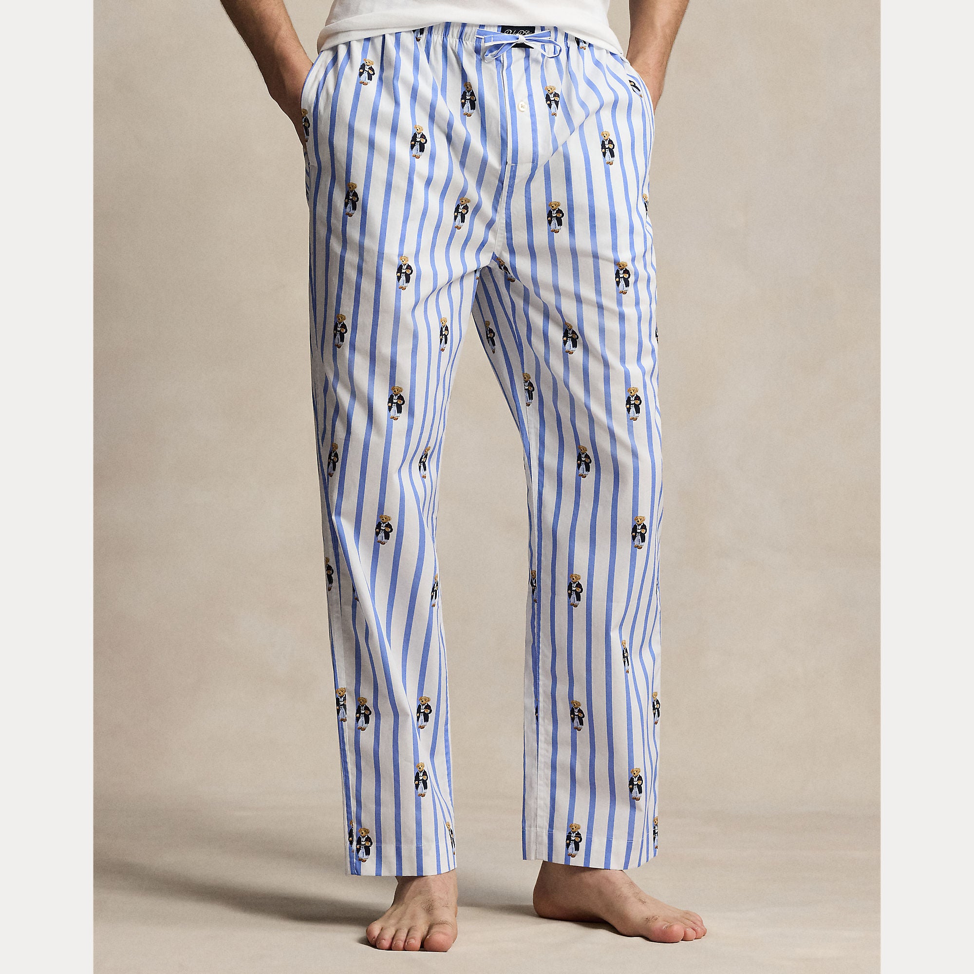 Signature Pony Cotton Pajama Pant - BoUvy