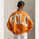 Oversize Back-Logo Fleece Crewneck - BoUvy